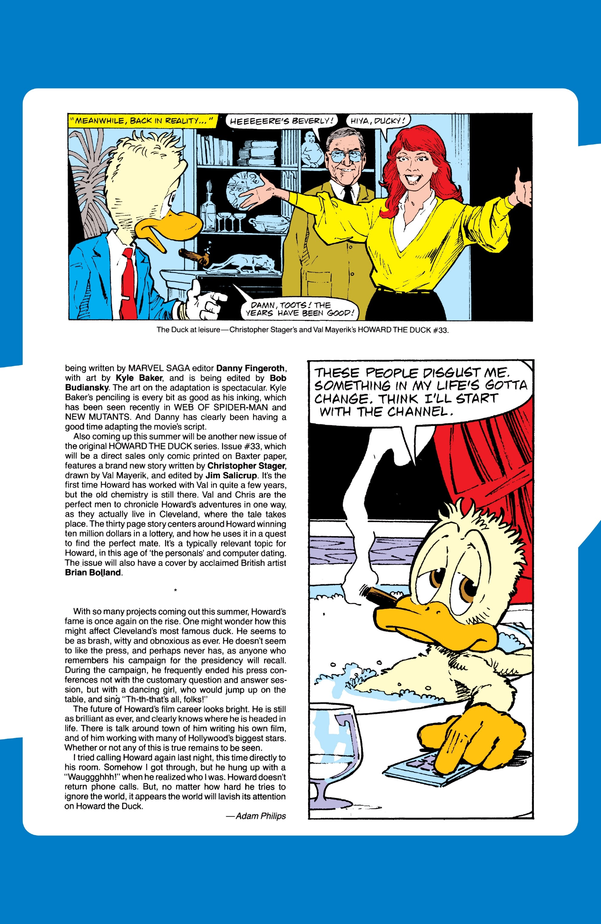Read online Howard The Duck: The Complete Collection comic -  Issue # TPB 4 (Part 4) - 73