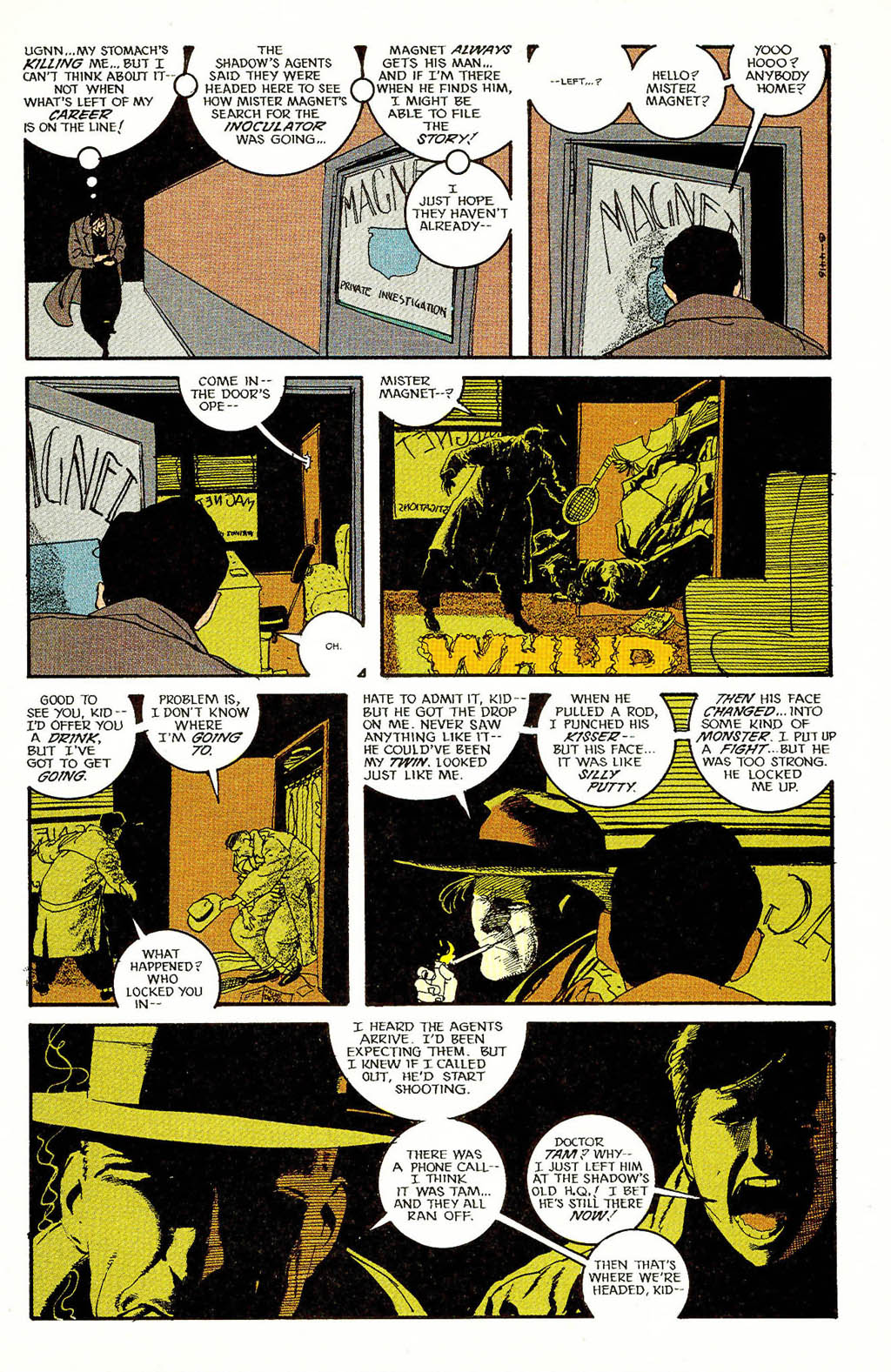 Read online The Shadow (1987) comic -  Issue #18 - 3