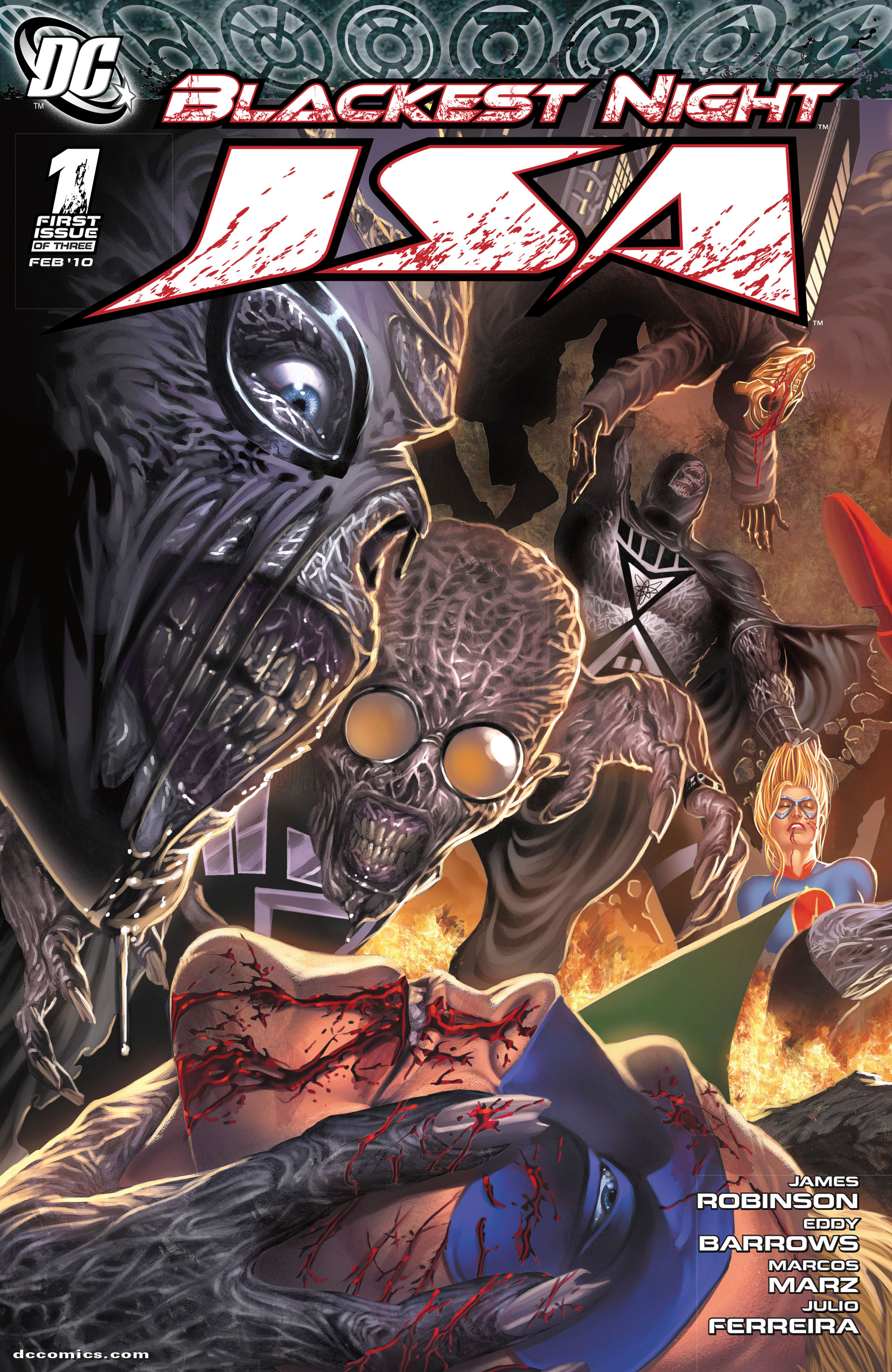 Read online Blackest Night: JSA comic -  Issue #1 - 1