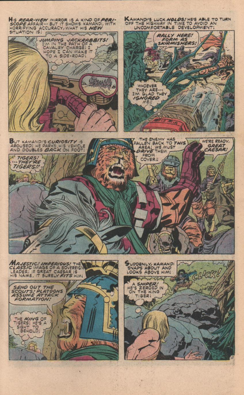 Read online Kamandi, The Last Boy On Earth comic -  Issue #32 - 42