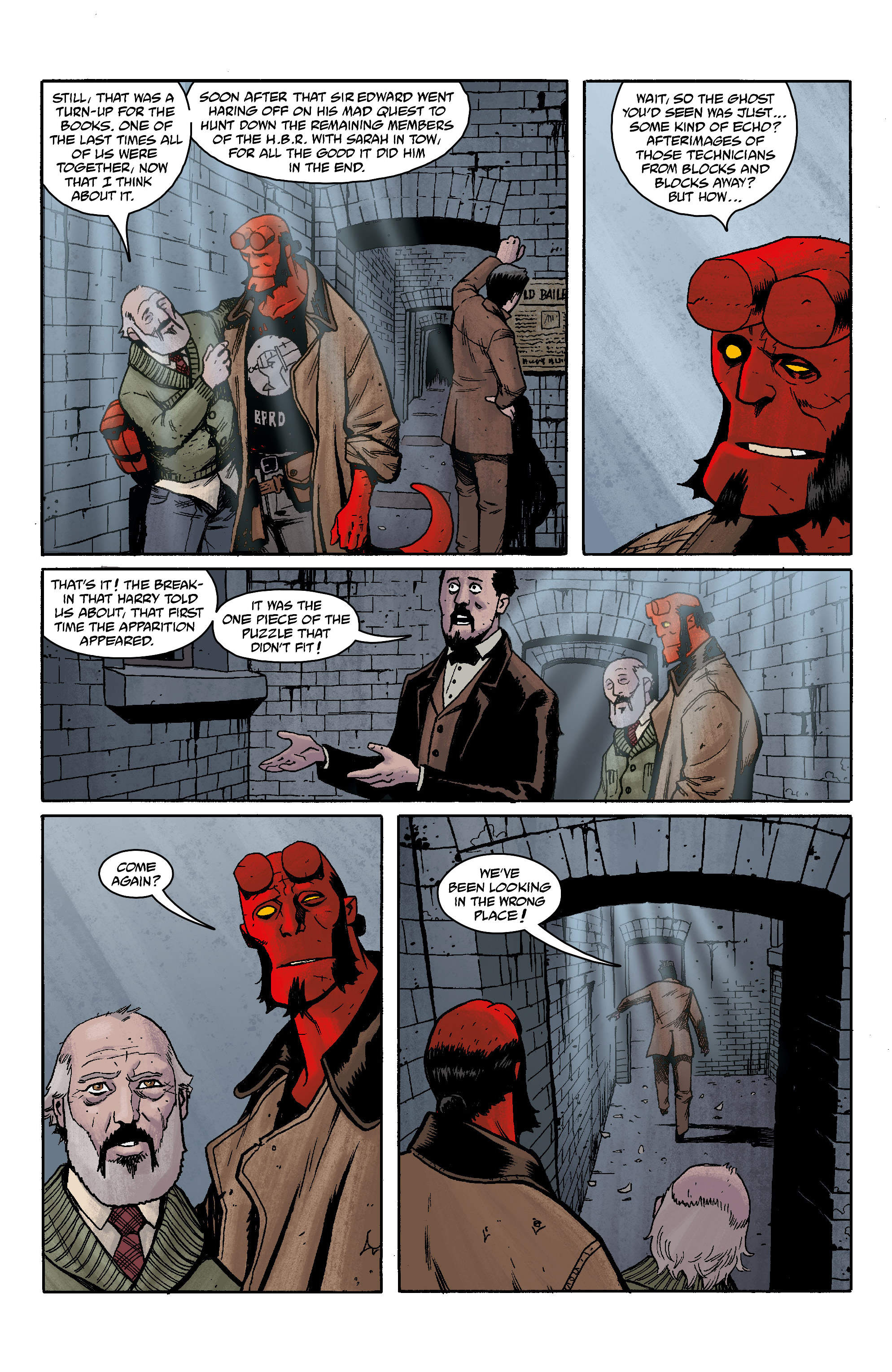Read online Hellboy: The Silver Lantern Club comic -  Issue #5 - 20