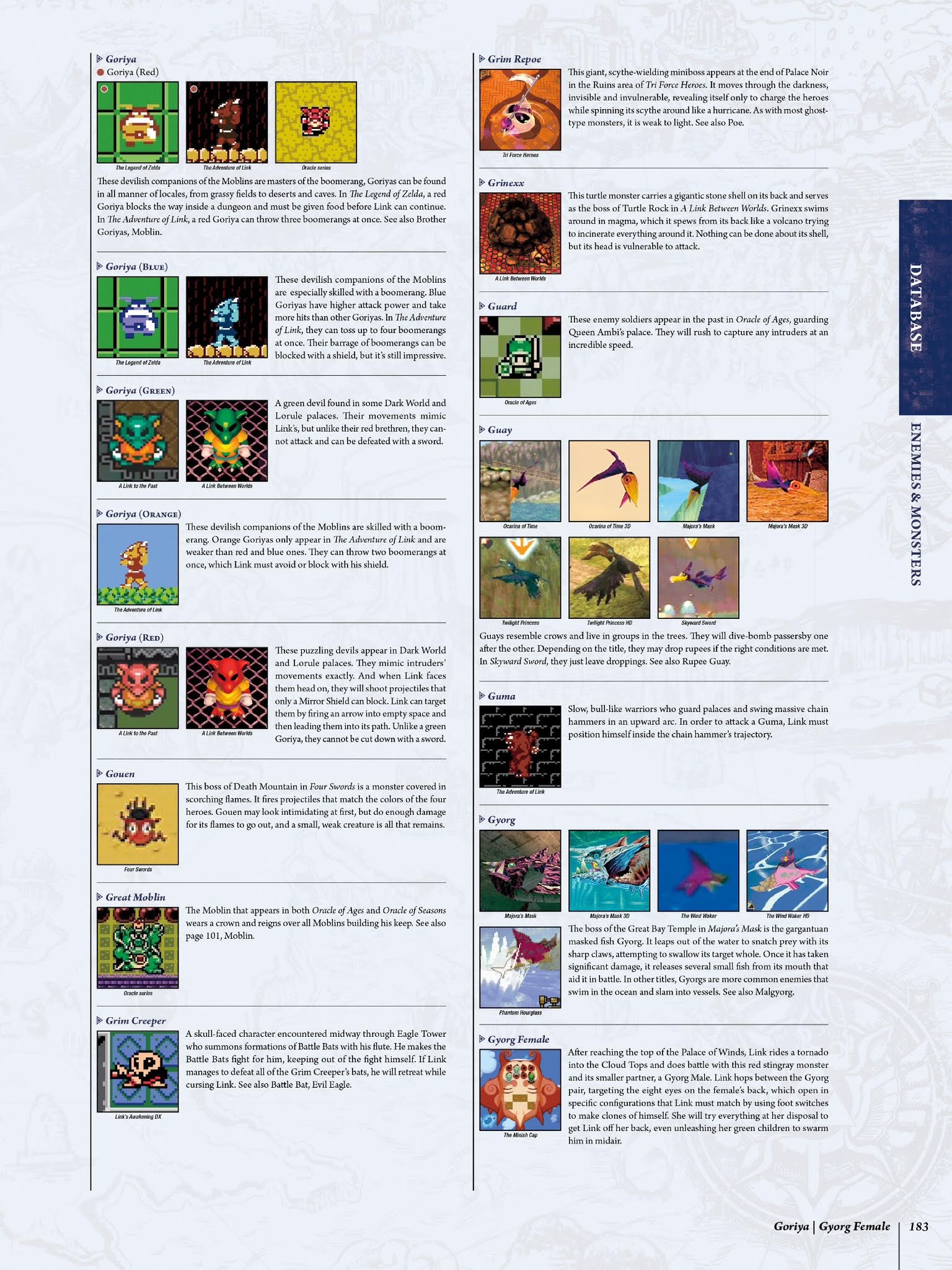 Read online The Legend of Zelda Encyclopedia comic -  Issue # TPB (Part 2) - 87