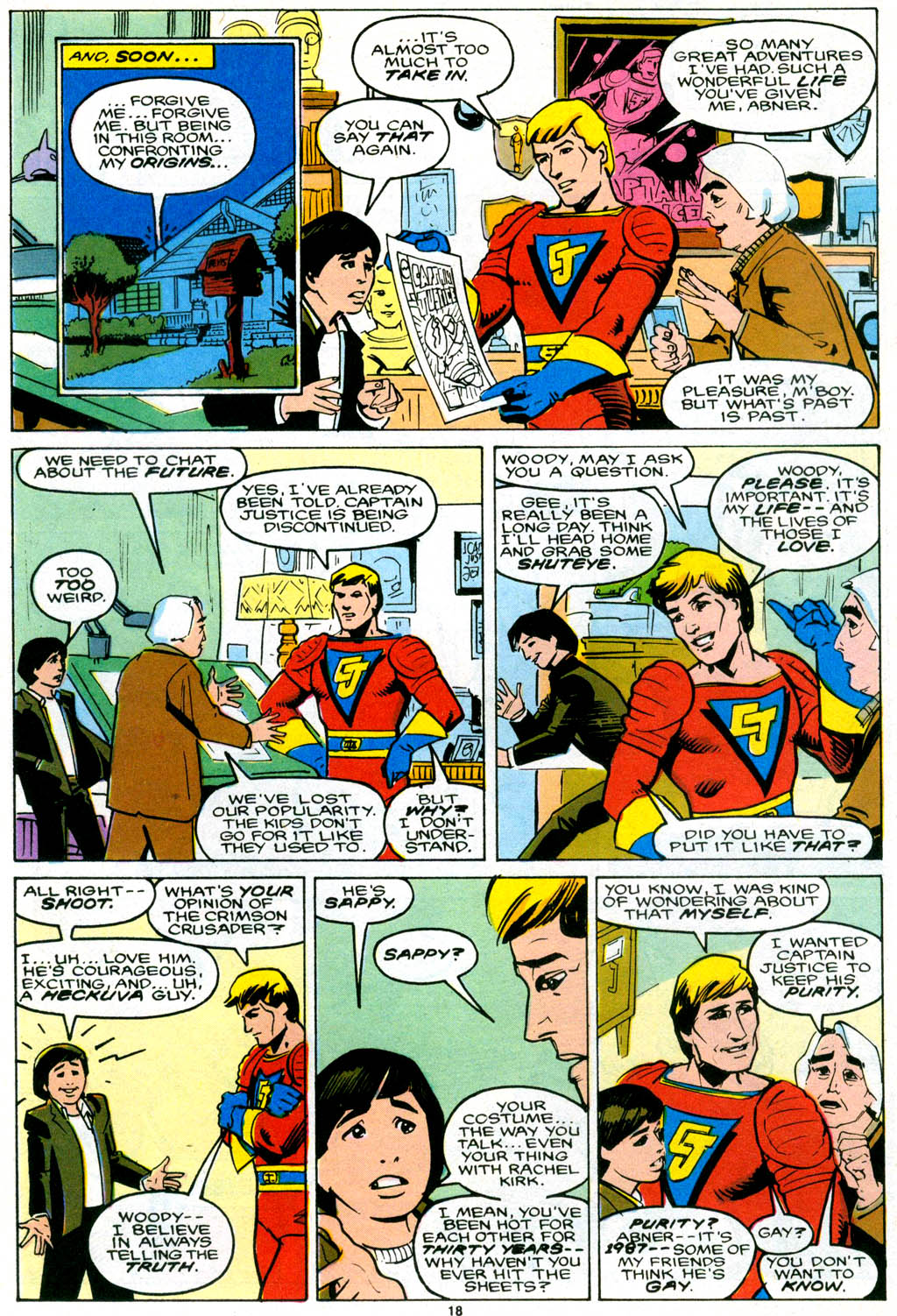 Read online Captain Justice comic -  Issue #1 - 19