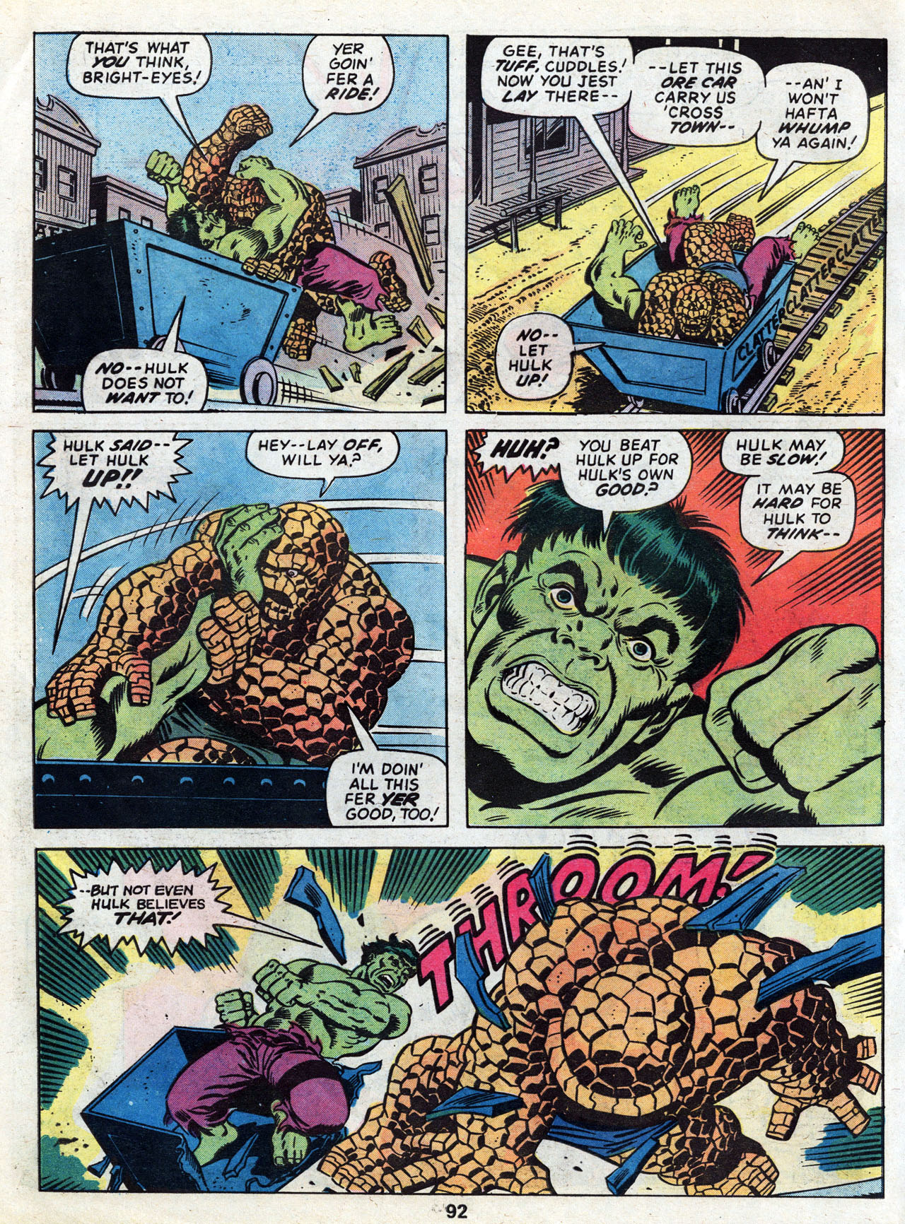 Read online Marvel Treasury Edition comic -  Issue #5 - 90