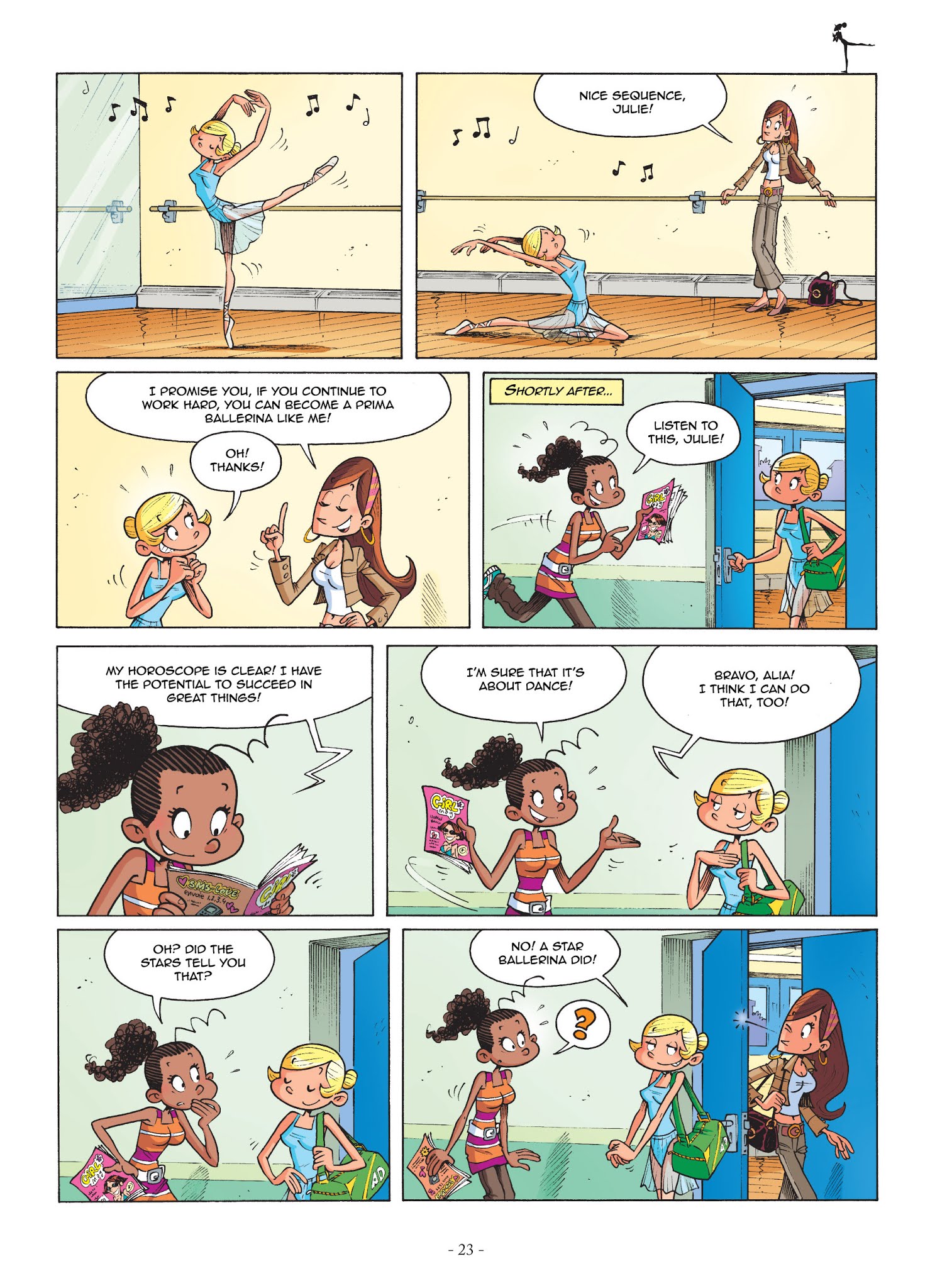 Read online Dance Class comic -  Issue # TPB 2 - 25