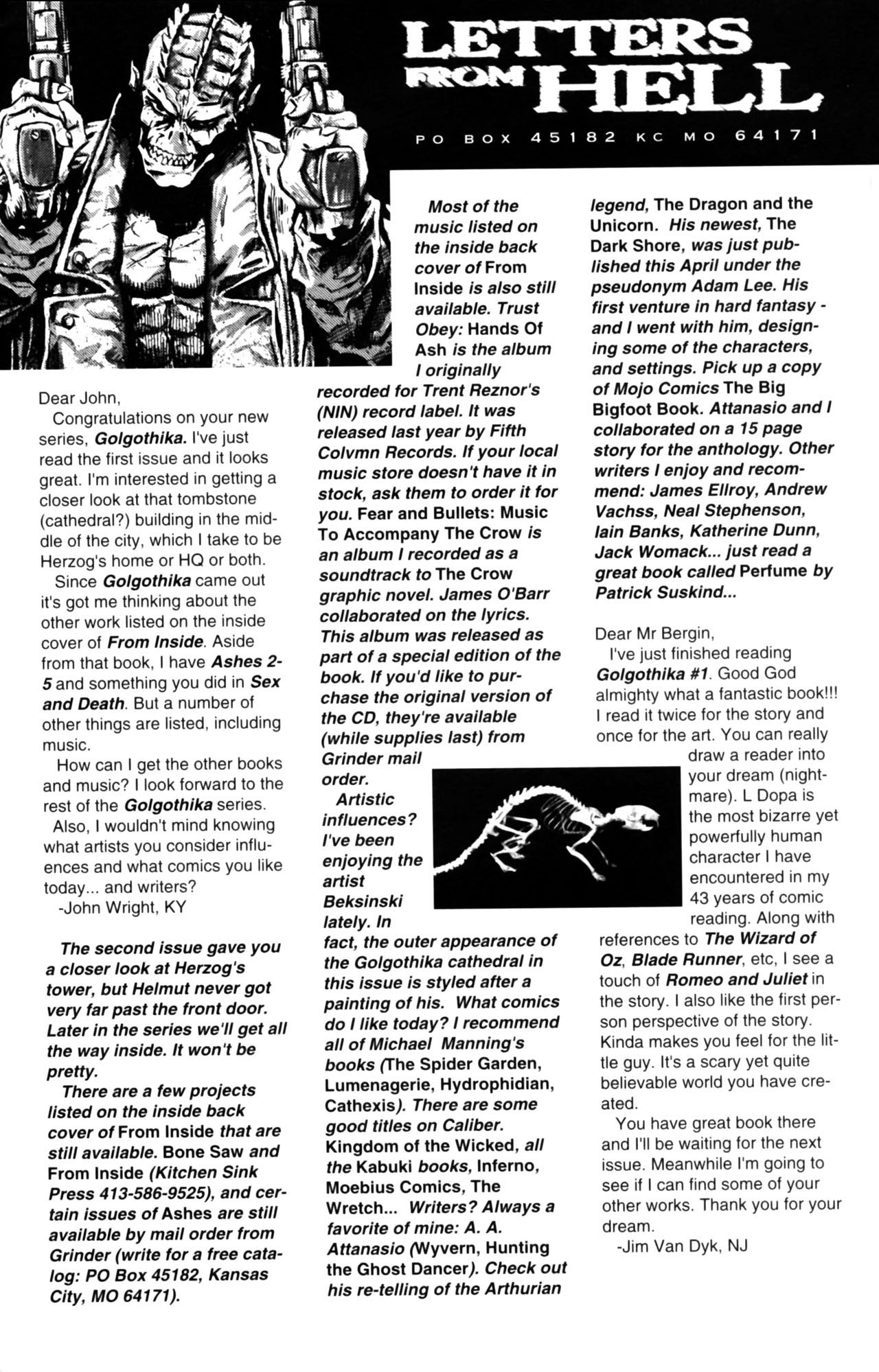 Read online Golgothika comic -  Issue #3 - 28