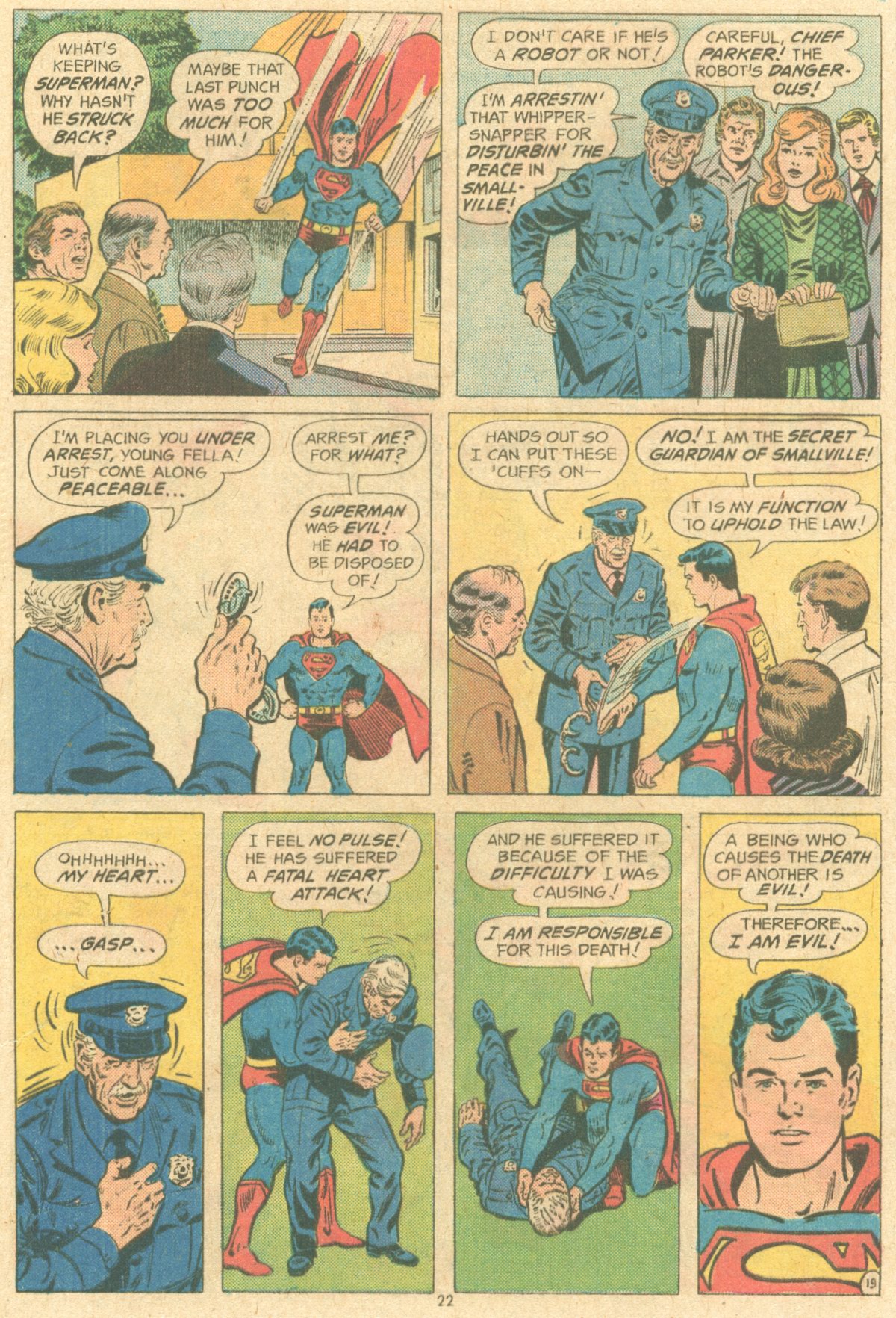 Read online Superman (1939) comic -  Issue #284 - 22