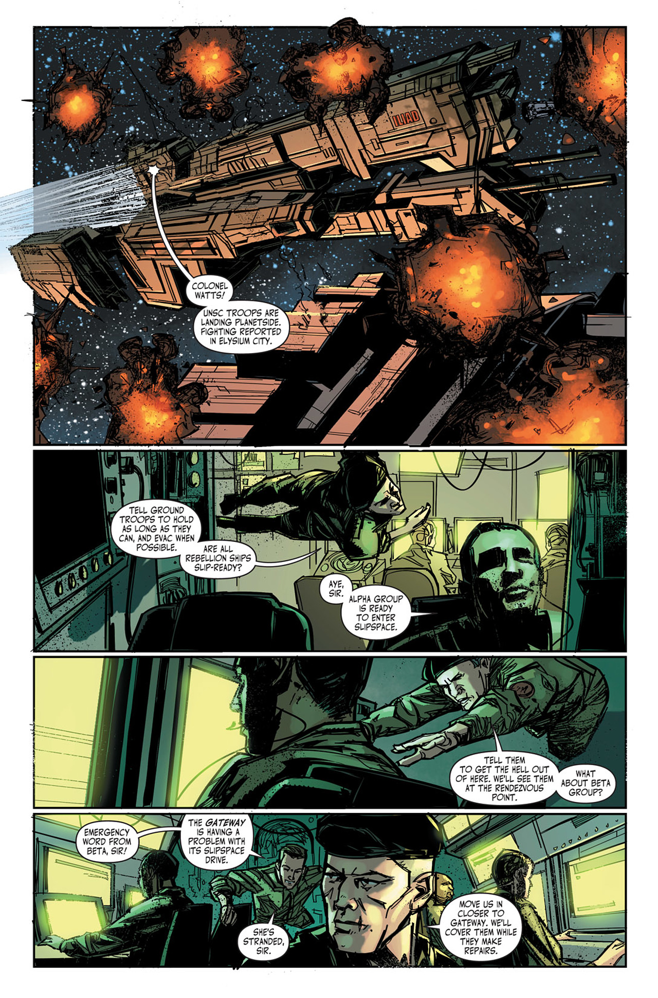 Read online Halo: Fall Of Reach - Boot Camp comic -  Issue # Full - 10