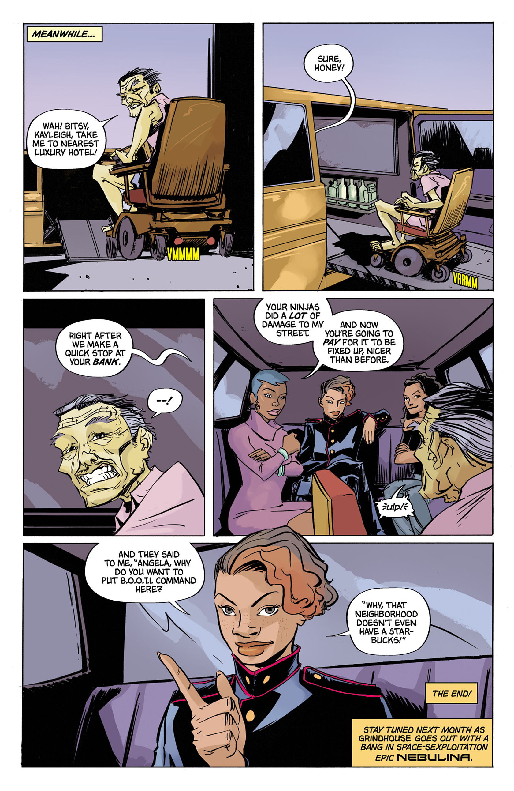 Read online Grindhouse: Drive In, Bleed Out comic -  Issue #6 - 24