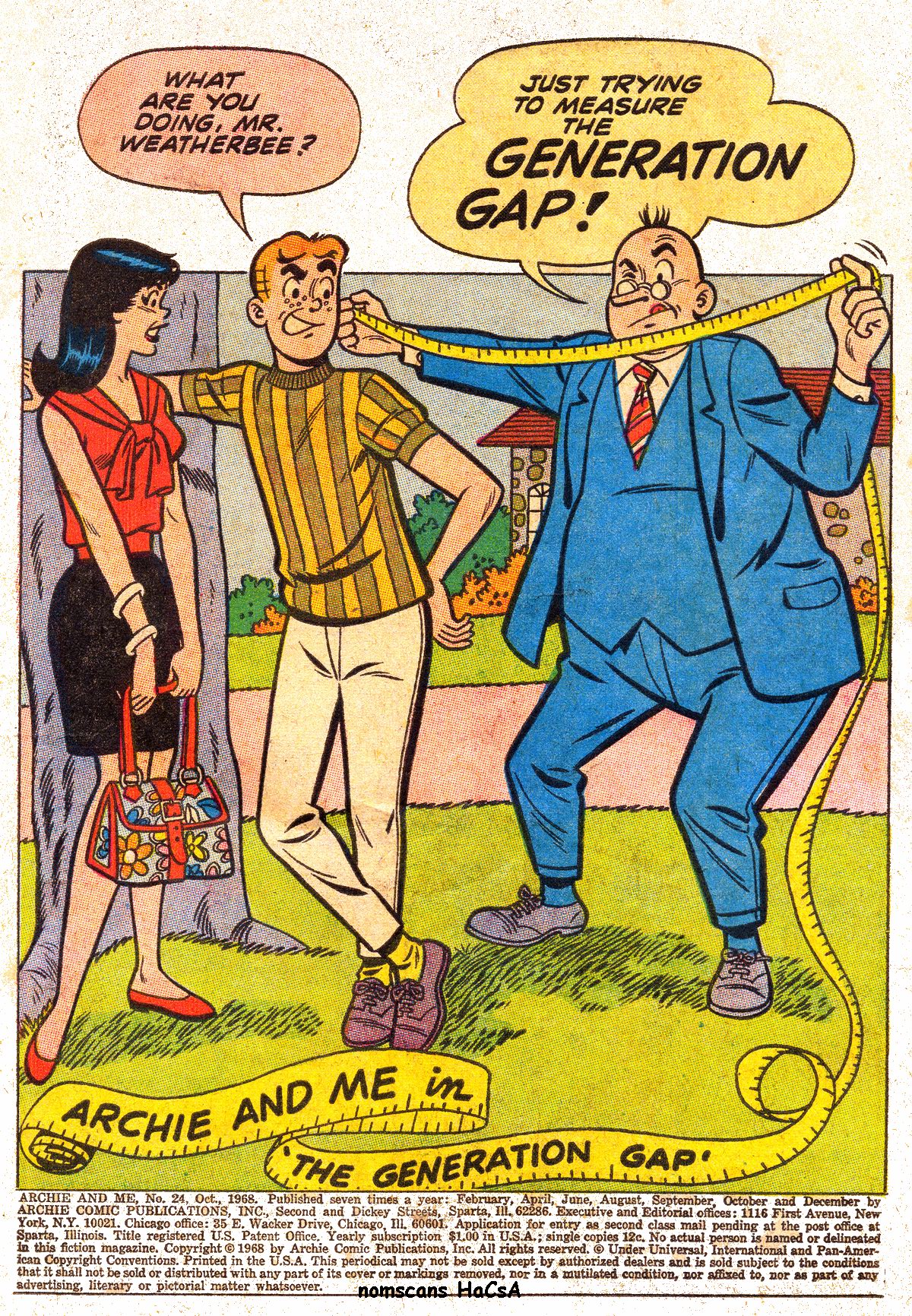 Read online Archie and Me comic -  Issue #24 - 2