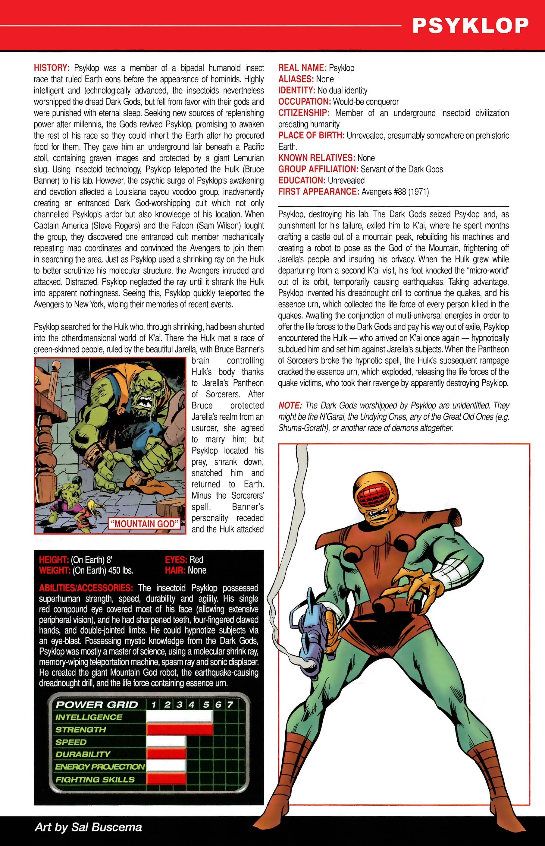 Read online Official Handbook of the Marvel Universe A to Z comic -  Issue # TPB 9 (Part 1) - 63