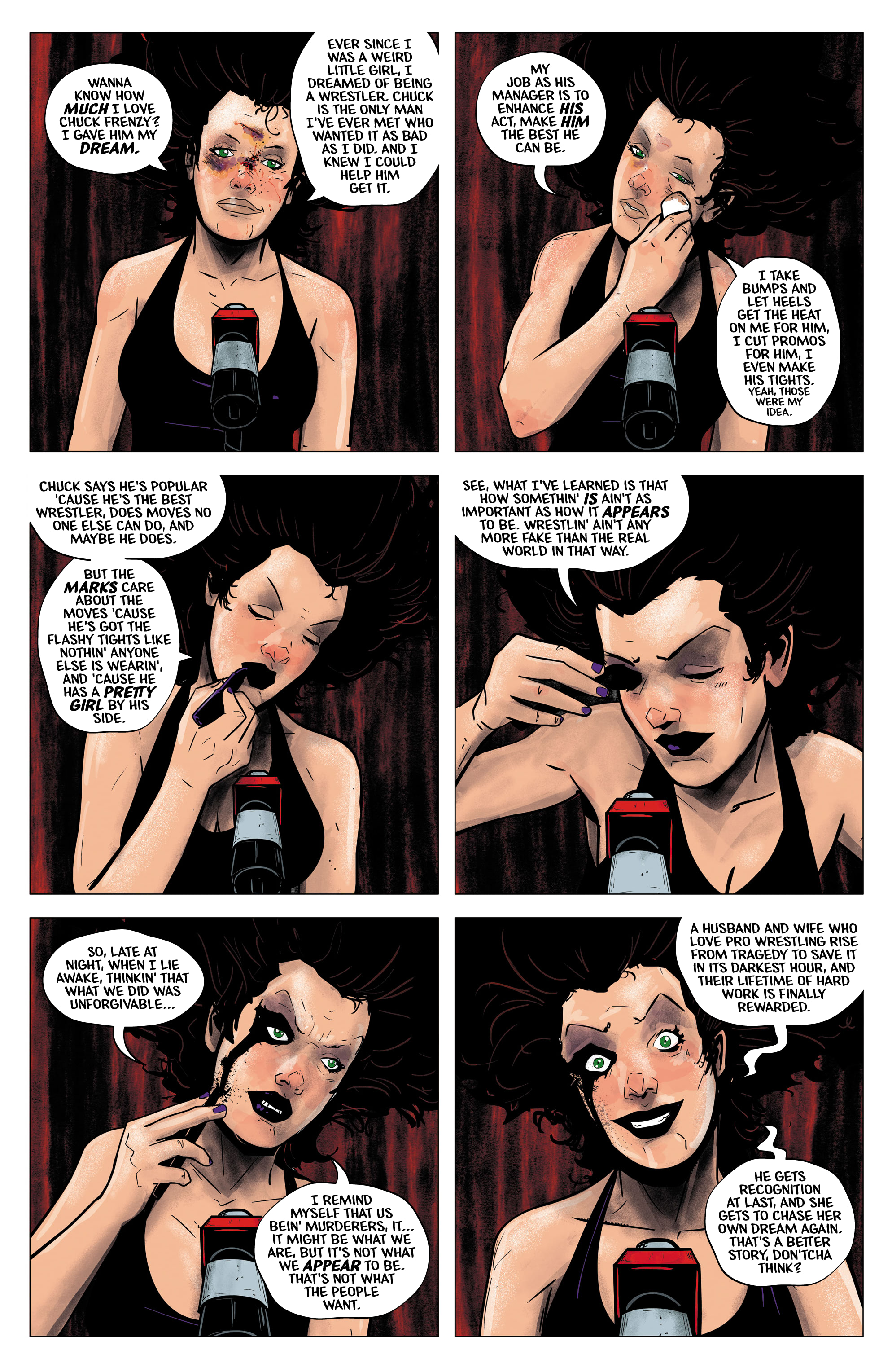 Read online The Crimson Cage comic -  Issue #4 - 2