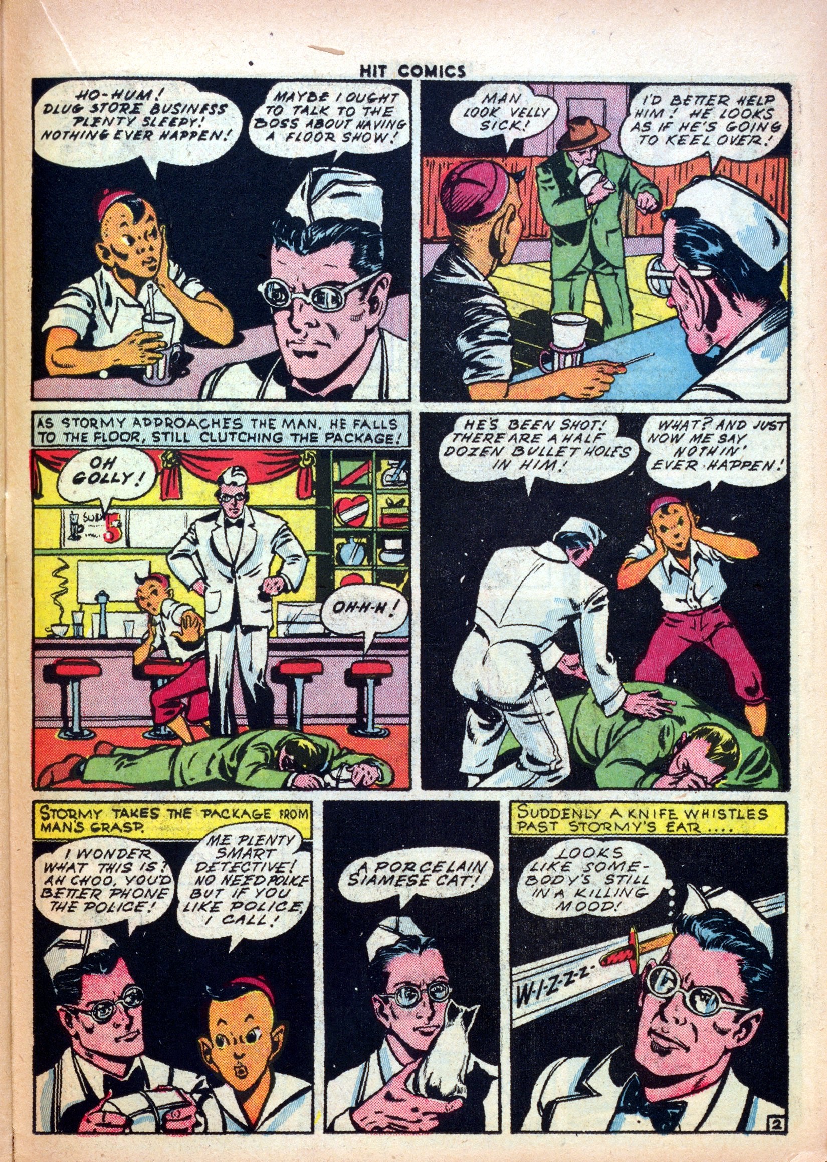 Read online Hit Comics comic -  Issue #31 - 39