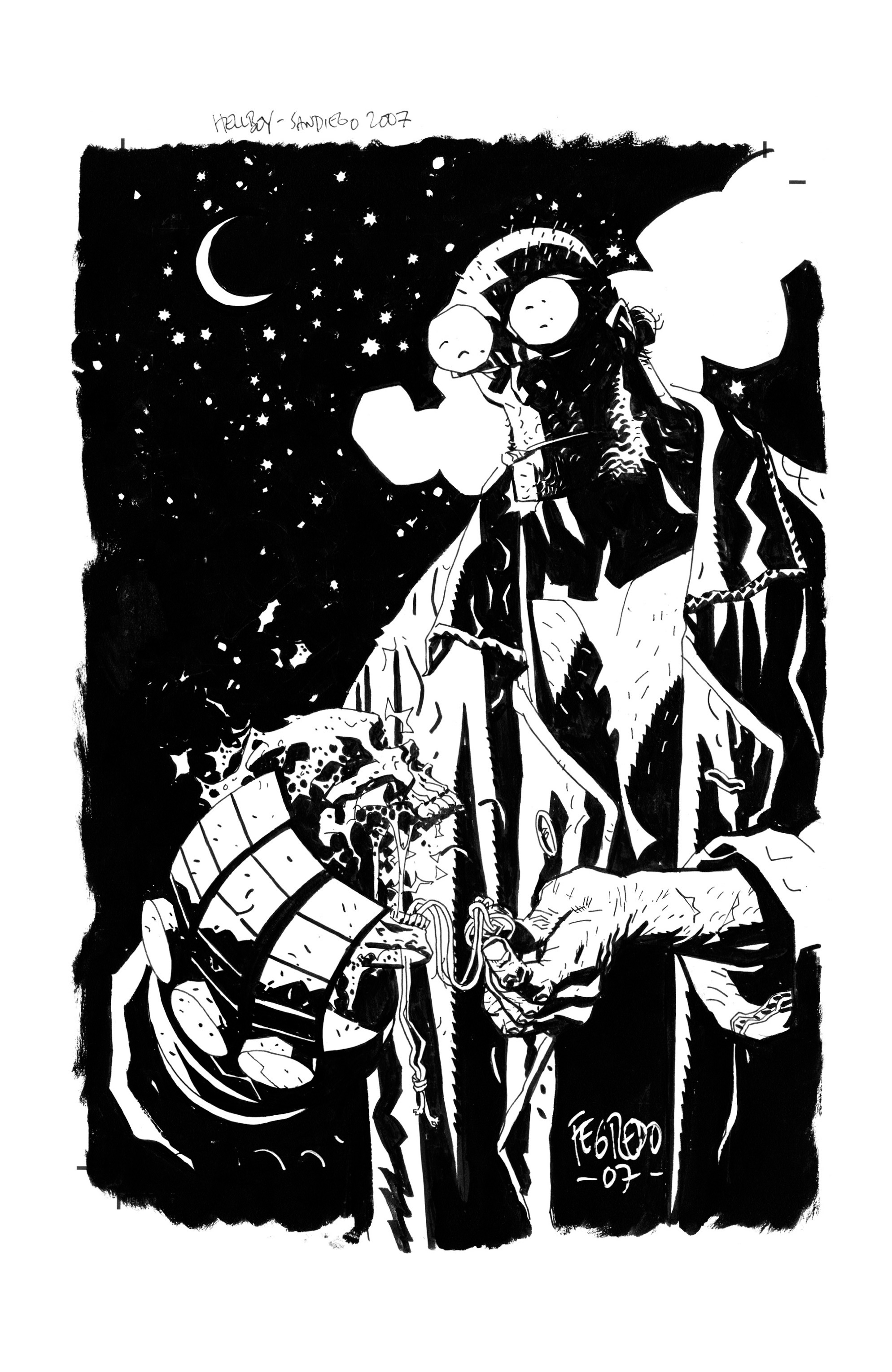 Read online Hellboy comic -  Issue #8 - 191