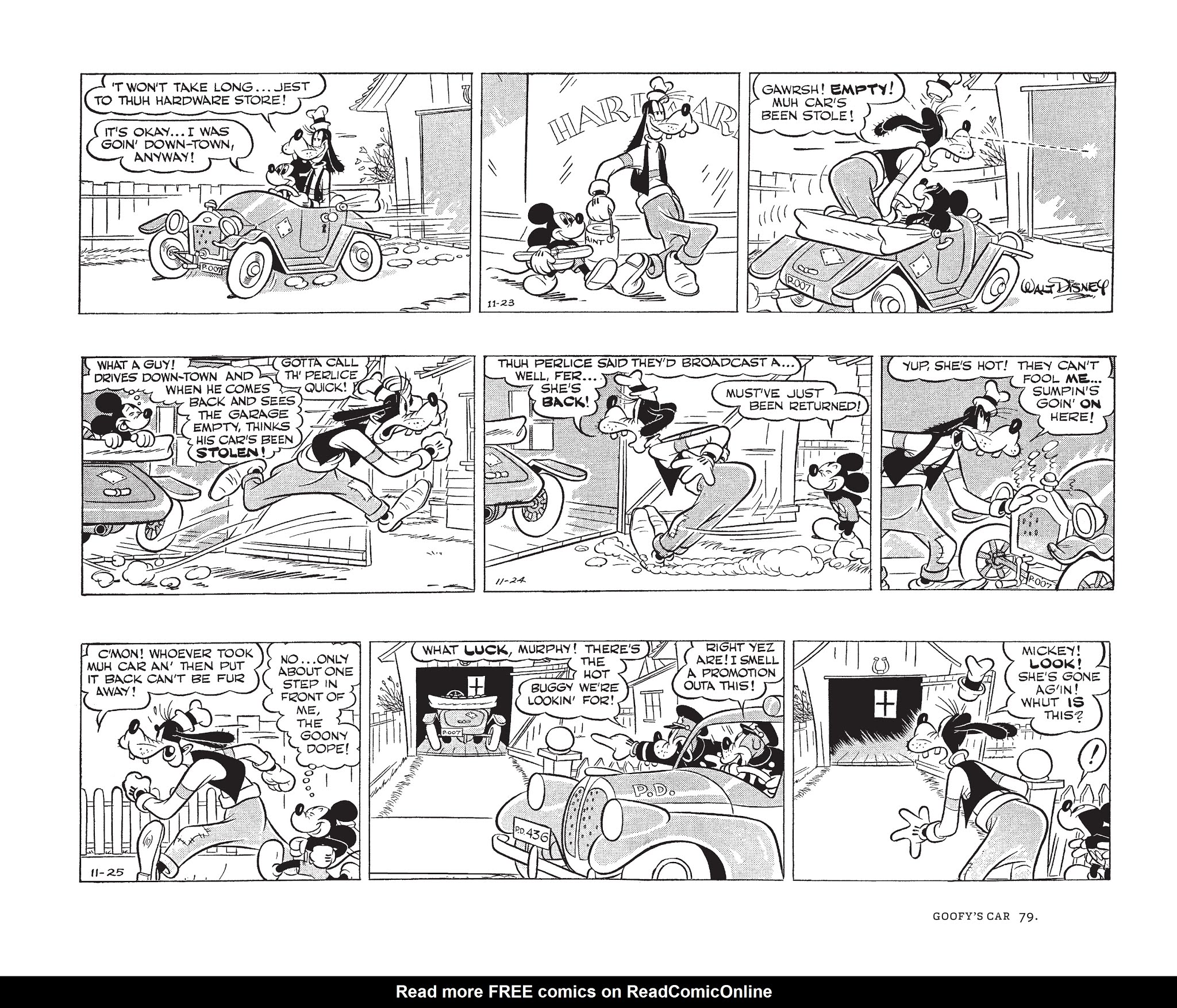 Read online Walt Disney's Mickey Mouse by Floyd Gottfredson comic -  Issue # TPB 7 (Part 1) - 79