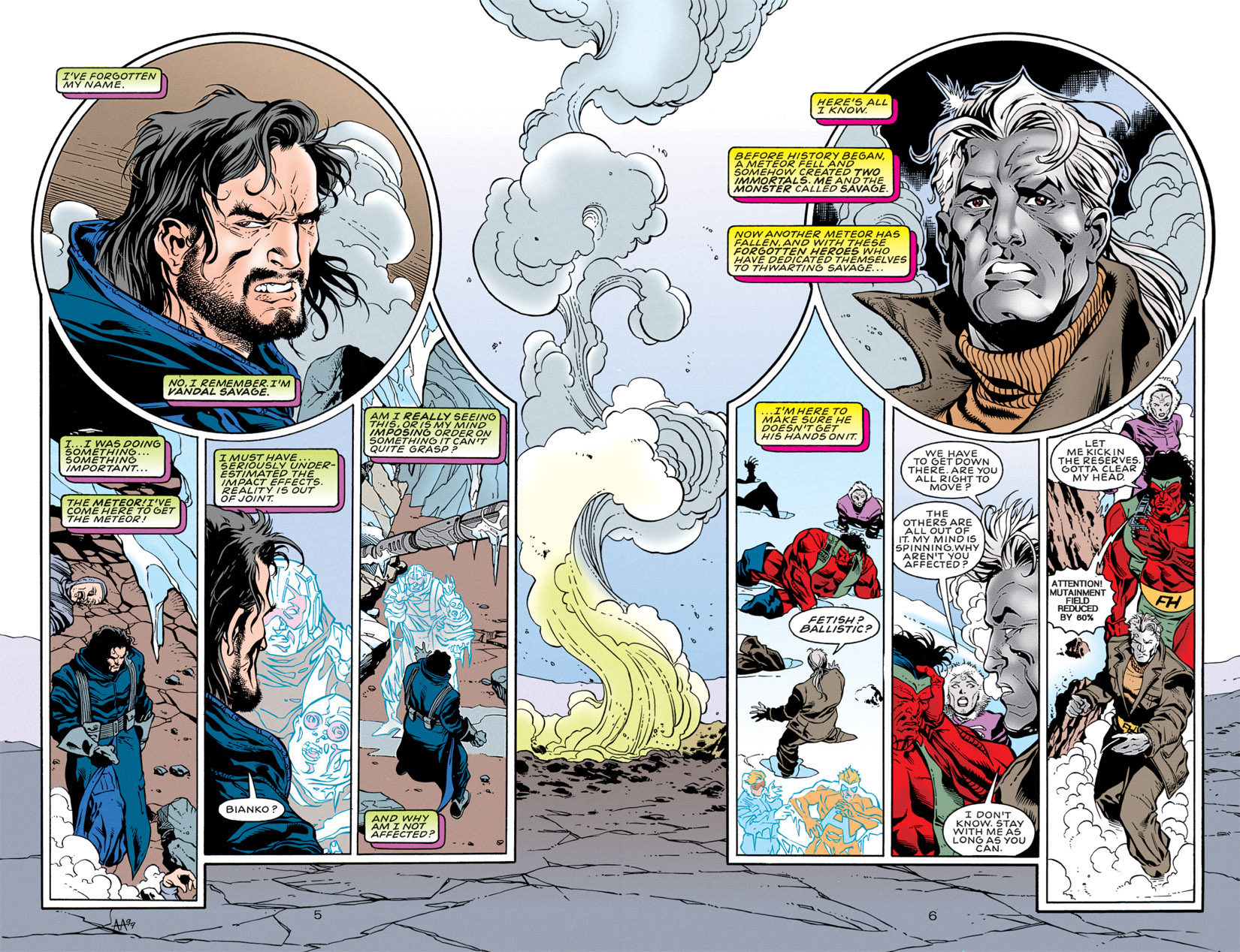 Read online Resurrection Man (1997) comic -  Issue #26 - 6