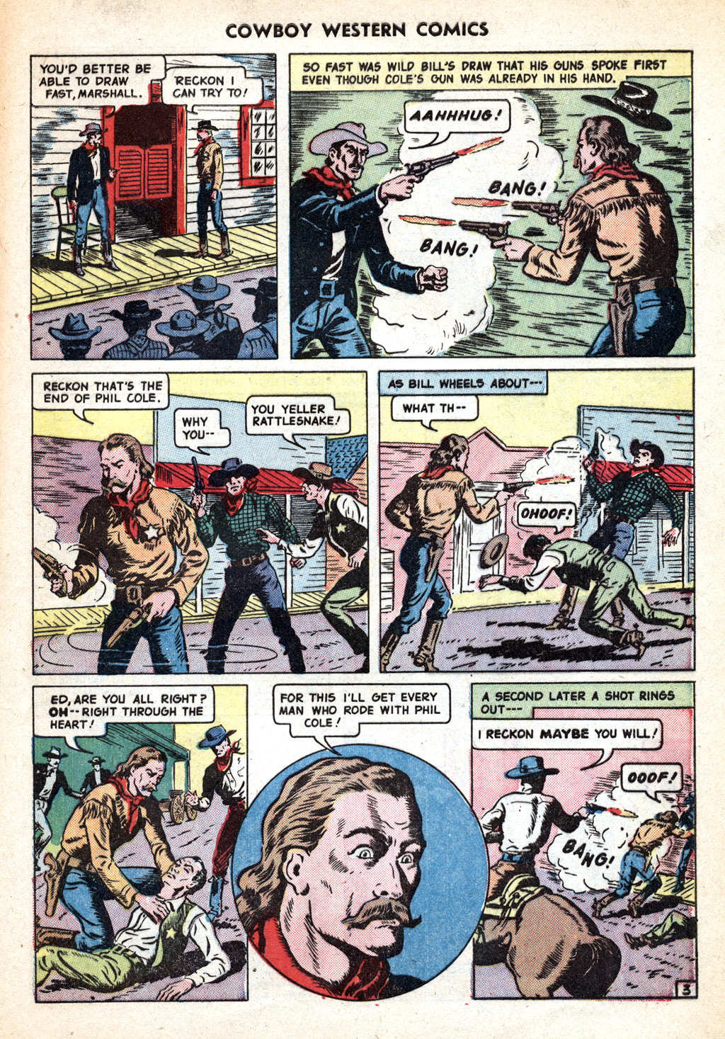 Read online Cowboy Western Comics (1948) comic -  Issue #32 - 33