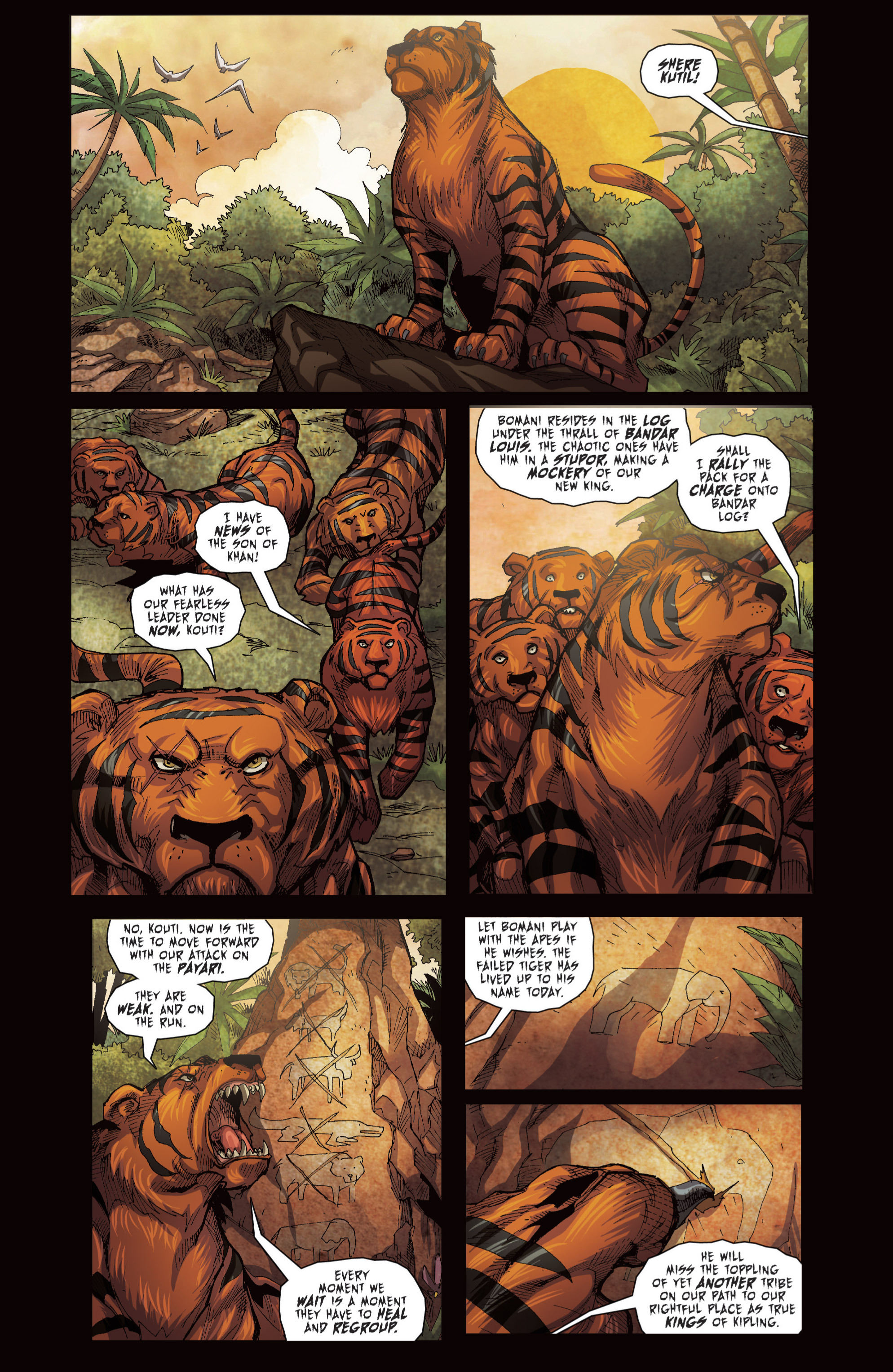 Read online Grimm Fairy Tales presents The Jungle Book: Last of the Species comic -  Issue #3 - 15