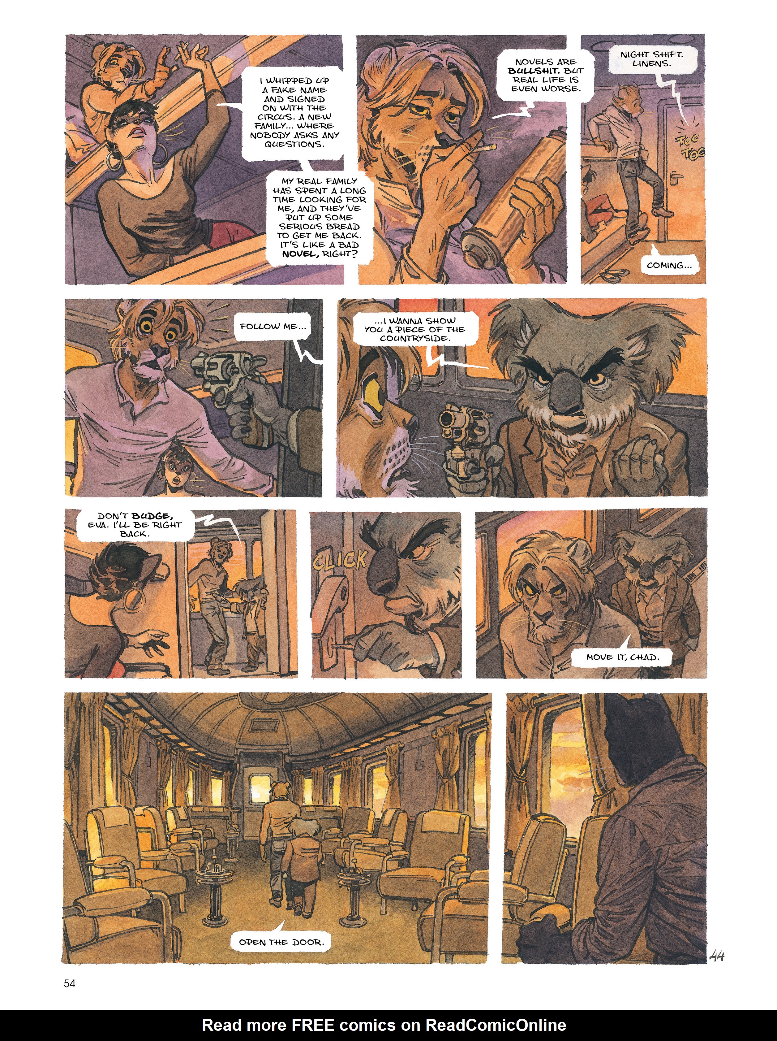 Read online Blacksad: Amarillo comic -  Issue # Full - 53