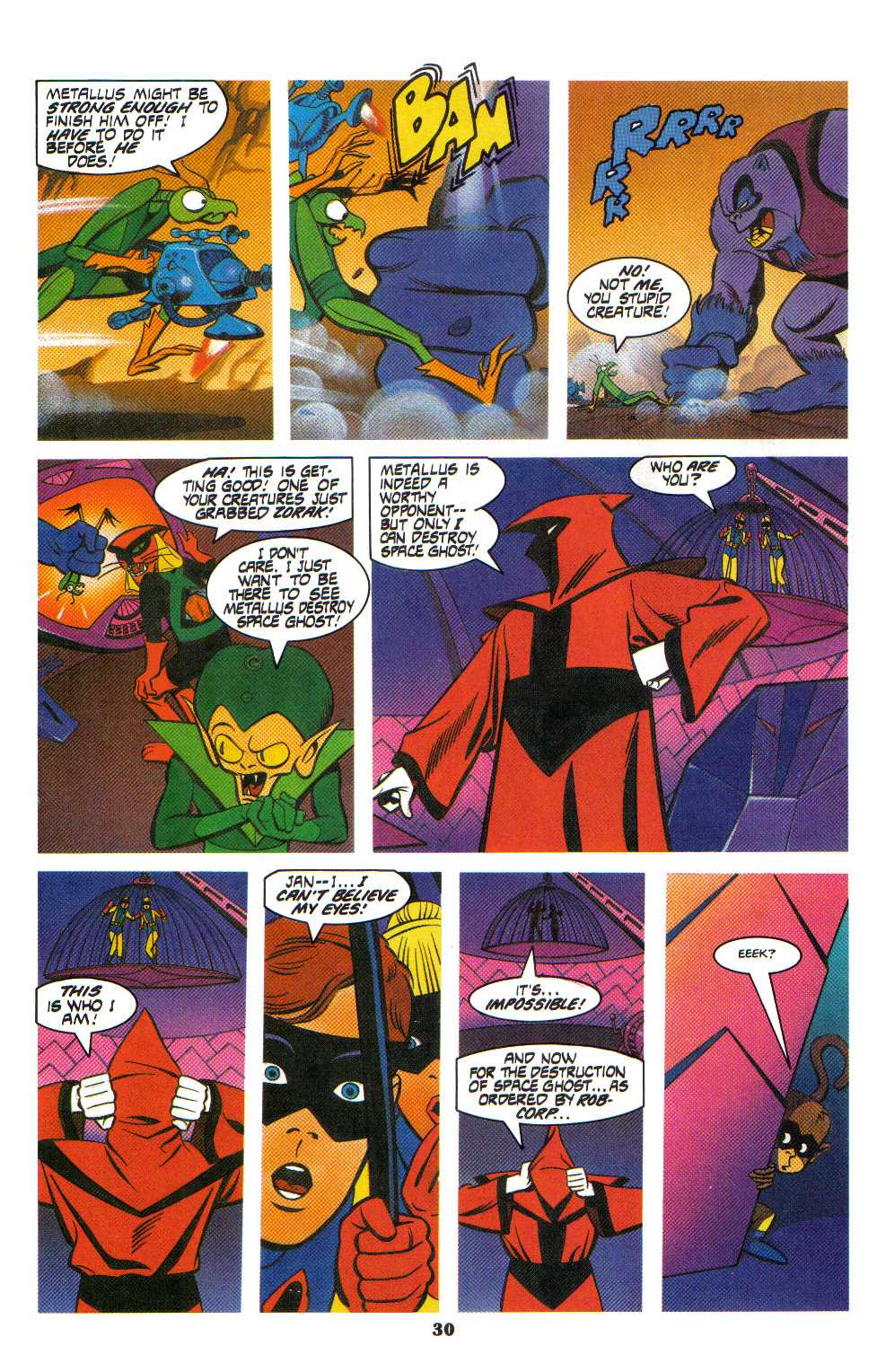 Read online Space Ghost (1987) comic -  Issue # Full - 32