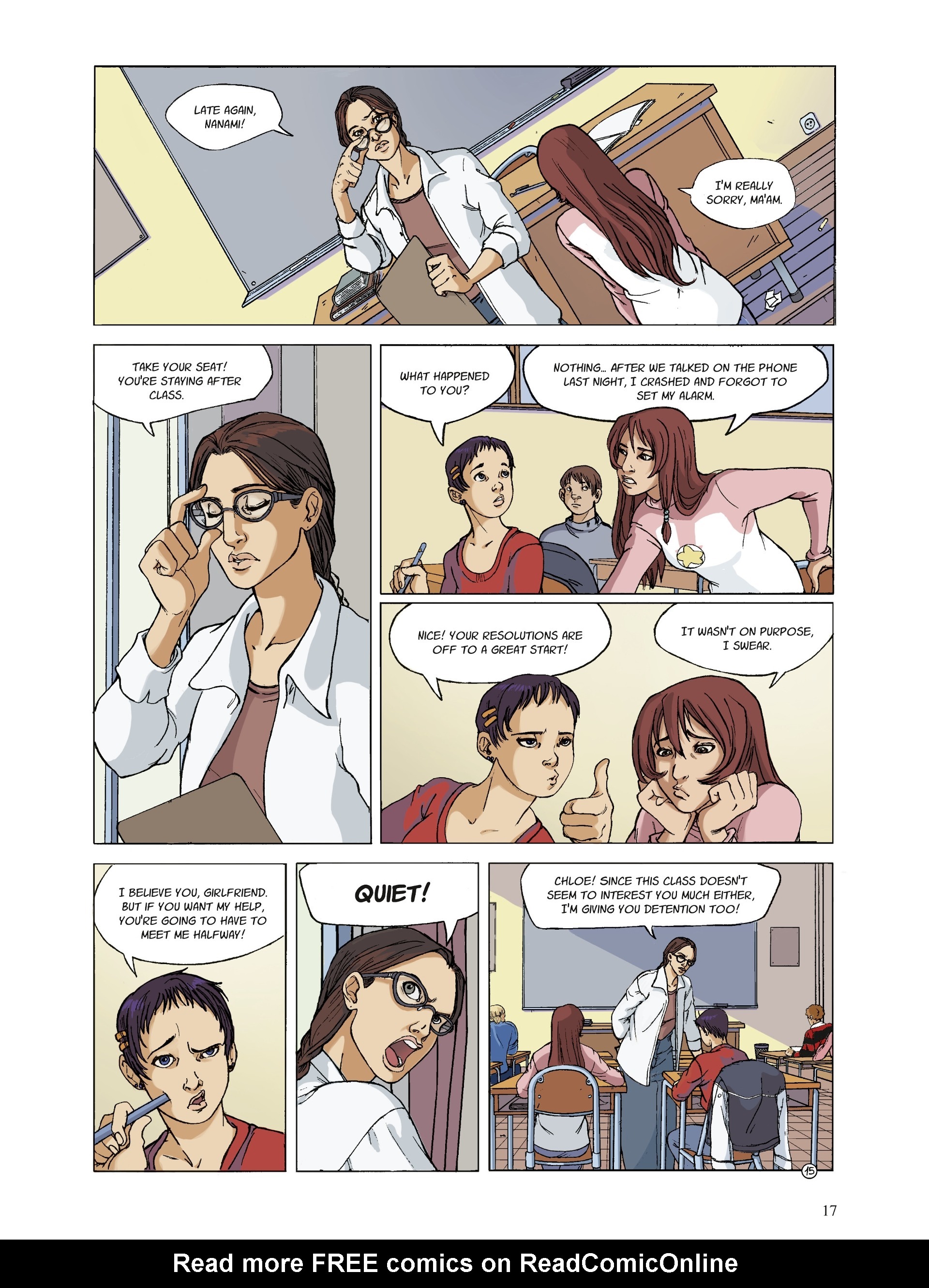 Read online Nanami comic -  Issue #1 - 17