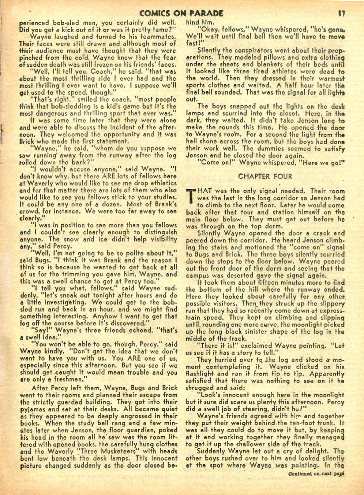 Read online Comics on Parade comic -  Issue #23 - 19