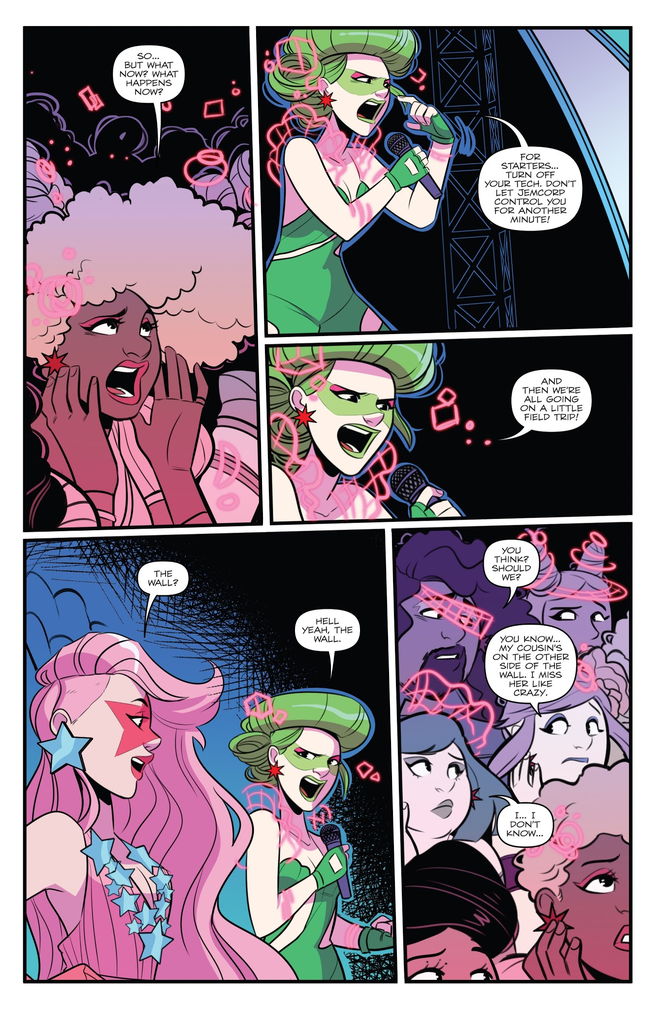Read online Jem and the Holograms: The Misfits: Infinite comic -  Issue #3 - 12