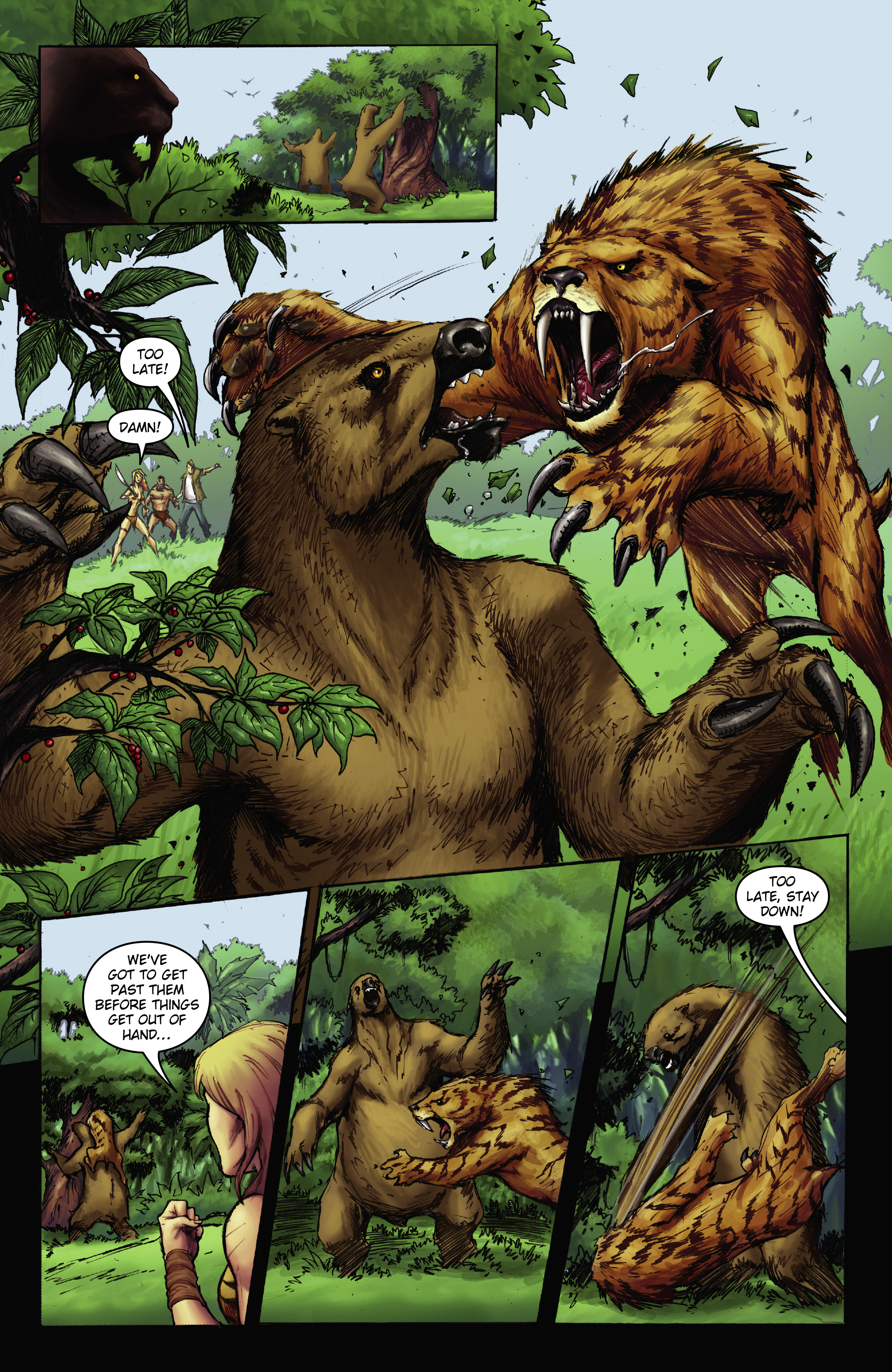 Read online Jungle Girl Season 2 comic -  Issue #1 - 14