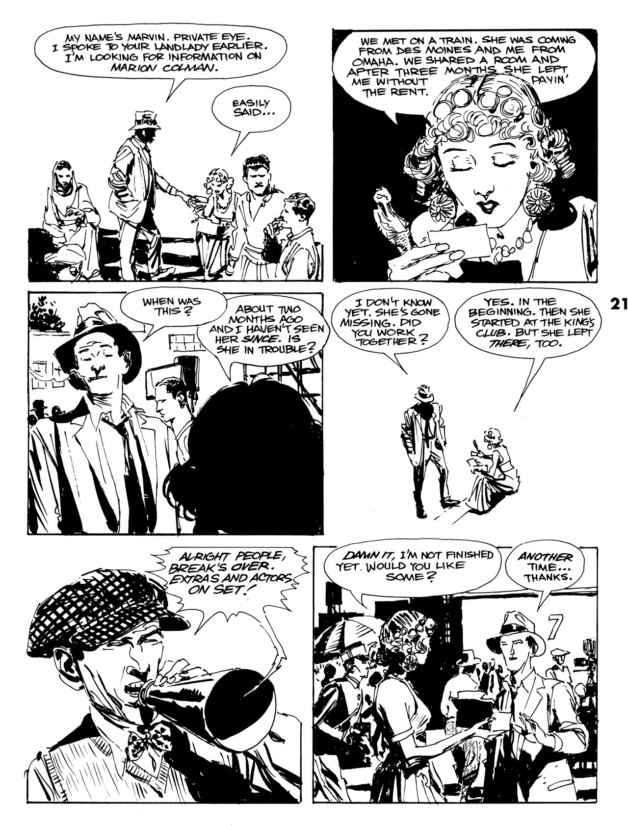 Read online Point Blank (1989) comic -  Issue #1 - 23