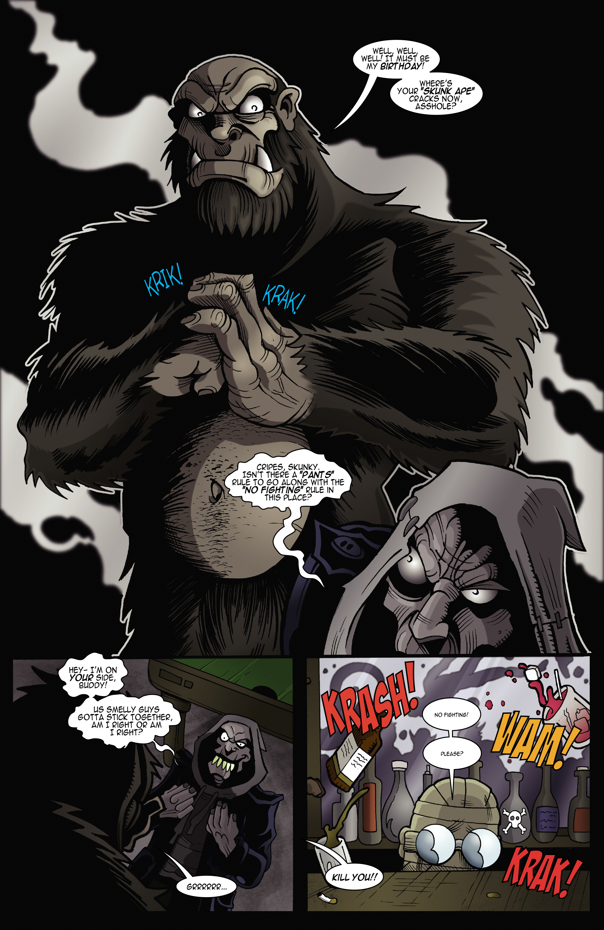 Read online The Living Corpse: Exhumed comic -  Issue #3 - 14