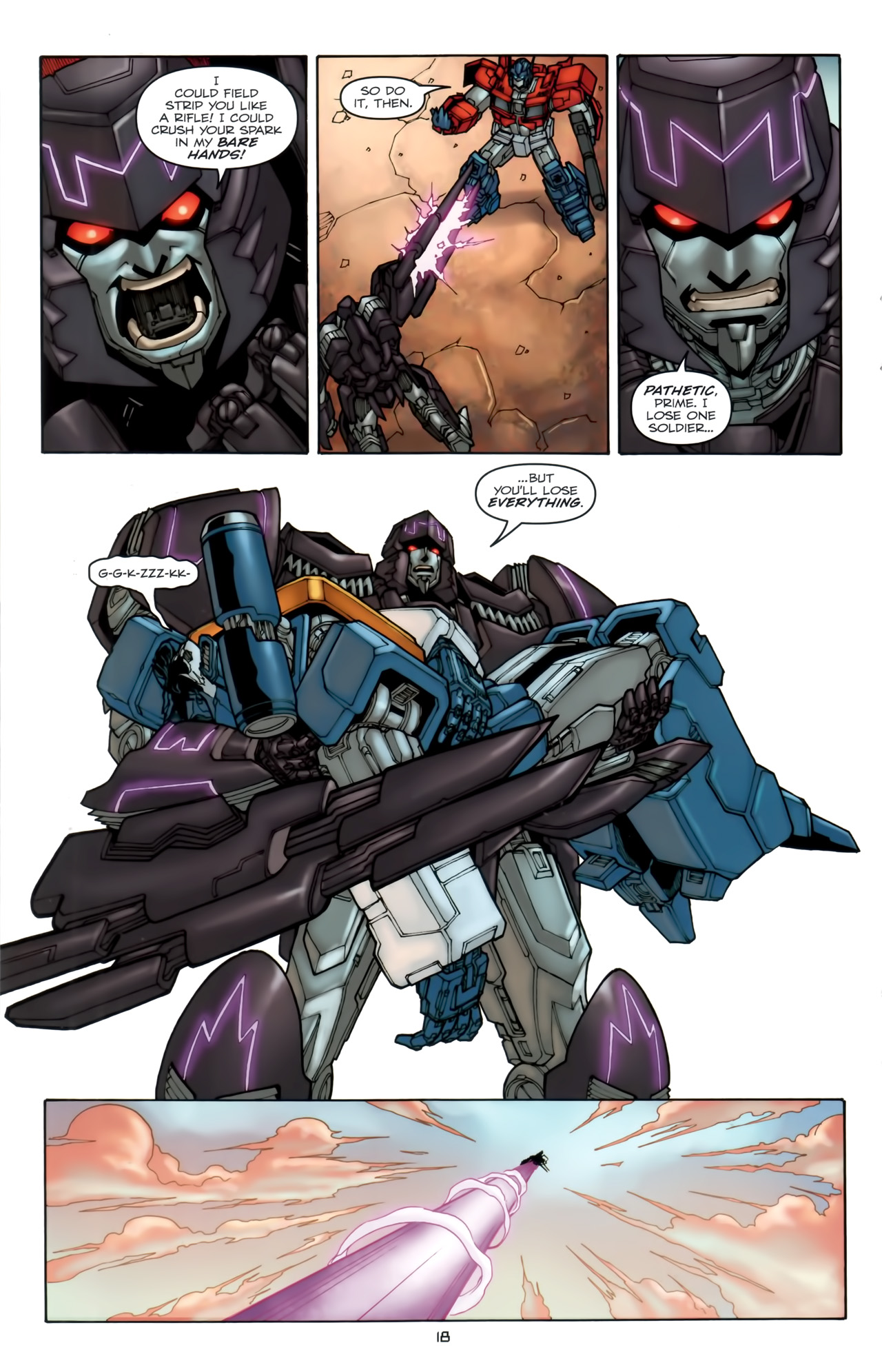 Read online The Transformers (2009) comic -  Issue #17 - 22