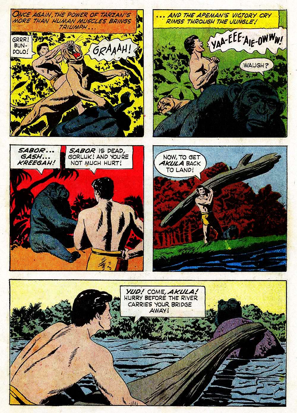 Read online Tarzan (1962) comic -  Issue #139 - 7