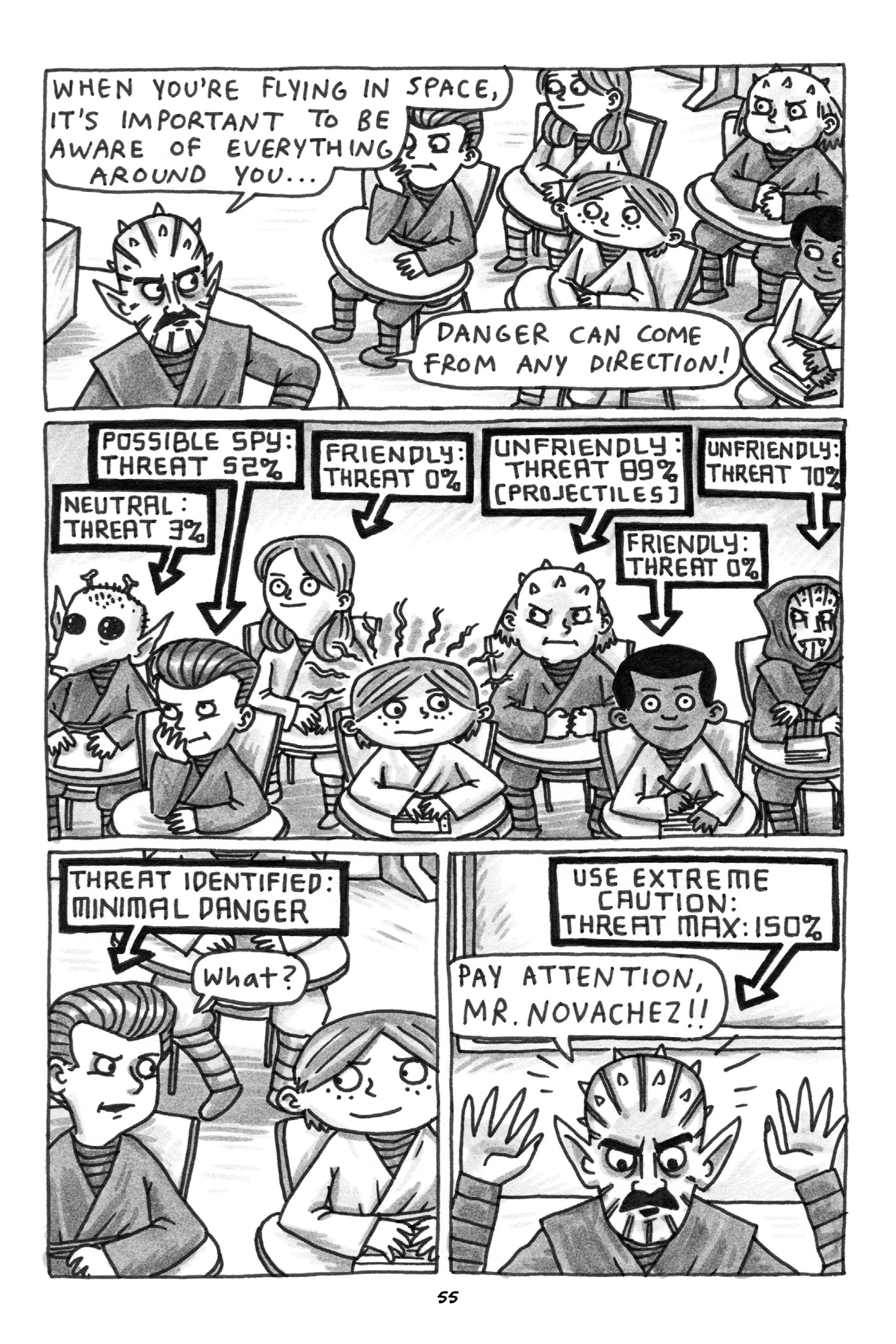 Read online Jedi Academy comic -  Issue # TPB 2 (Part 1) - 56