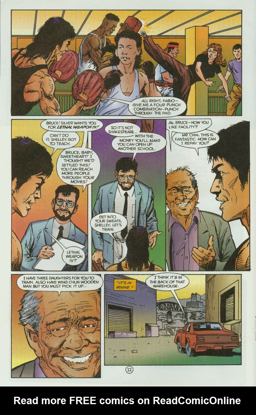 Read online Bruce Lee comic -  Issue #6 - 17