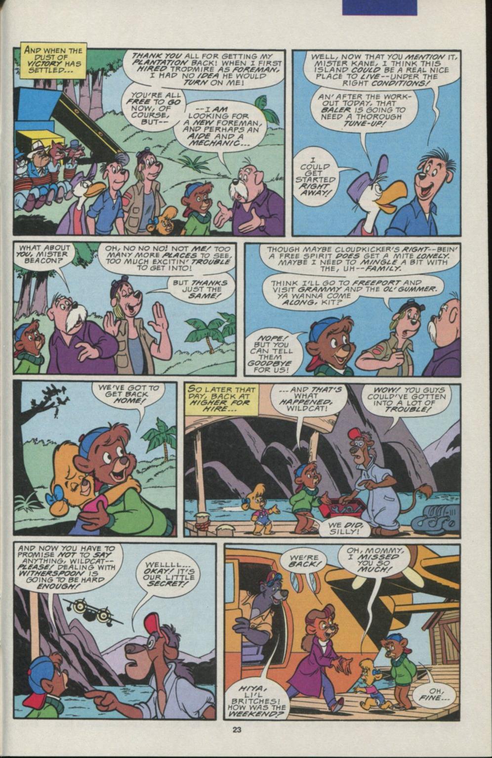 Read online Disney's Tale Spin comic -  Issue #7 - 24