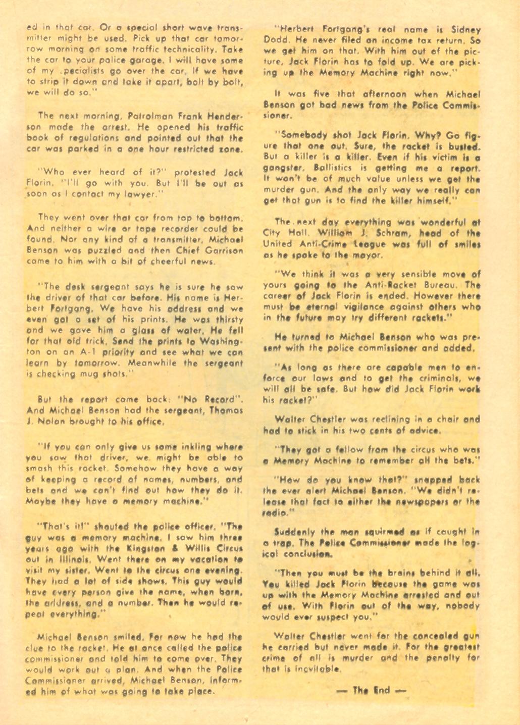 Read online Racket Squad in Action comic -  Issue #19 - 17