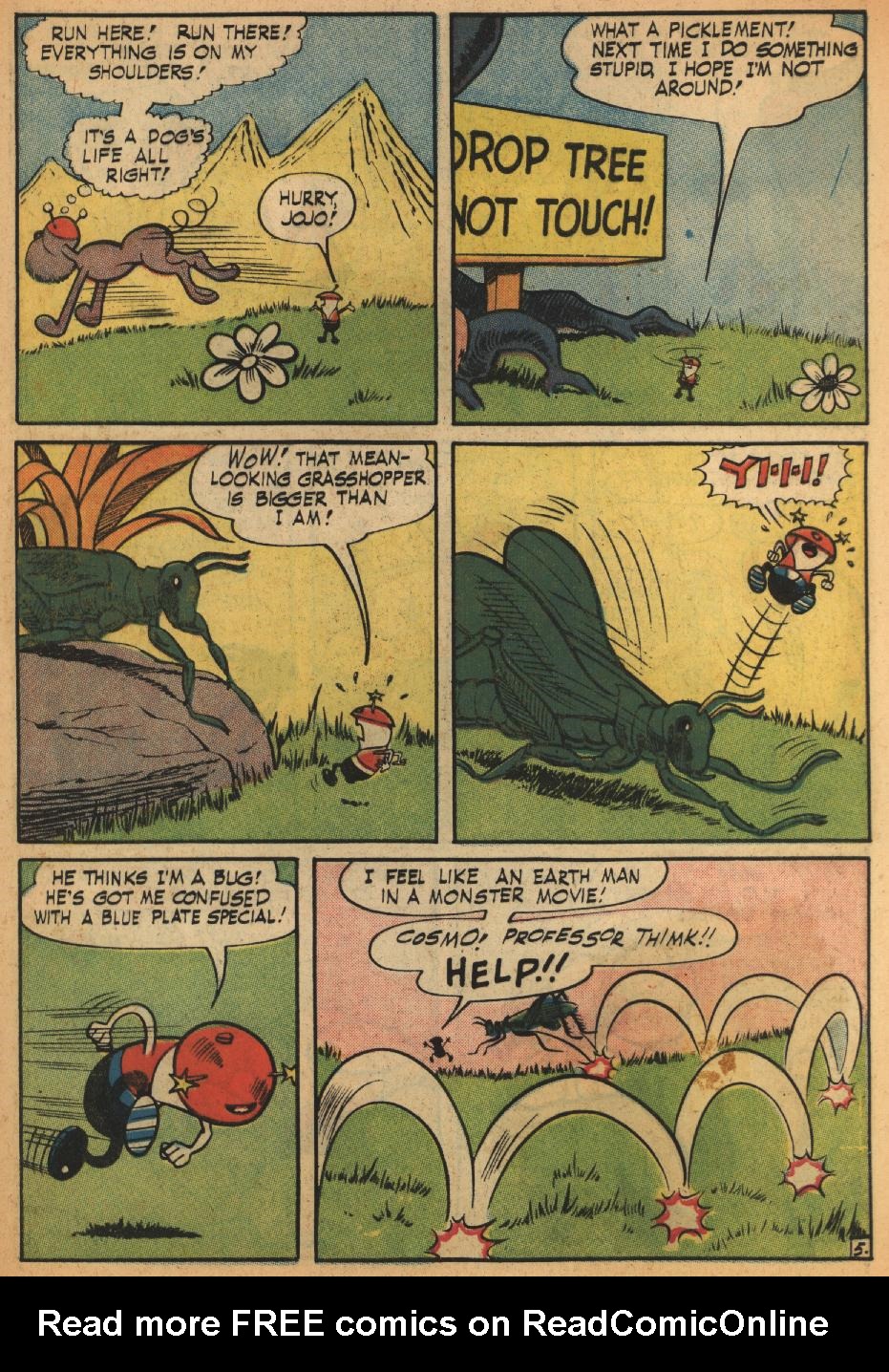 Read online Cosmo the Merry Martian comic -  Issue #5 - 17