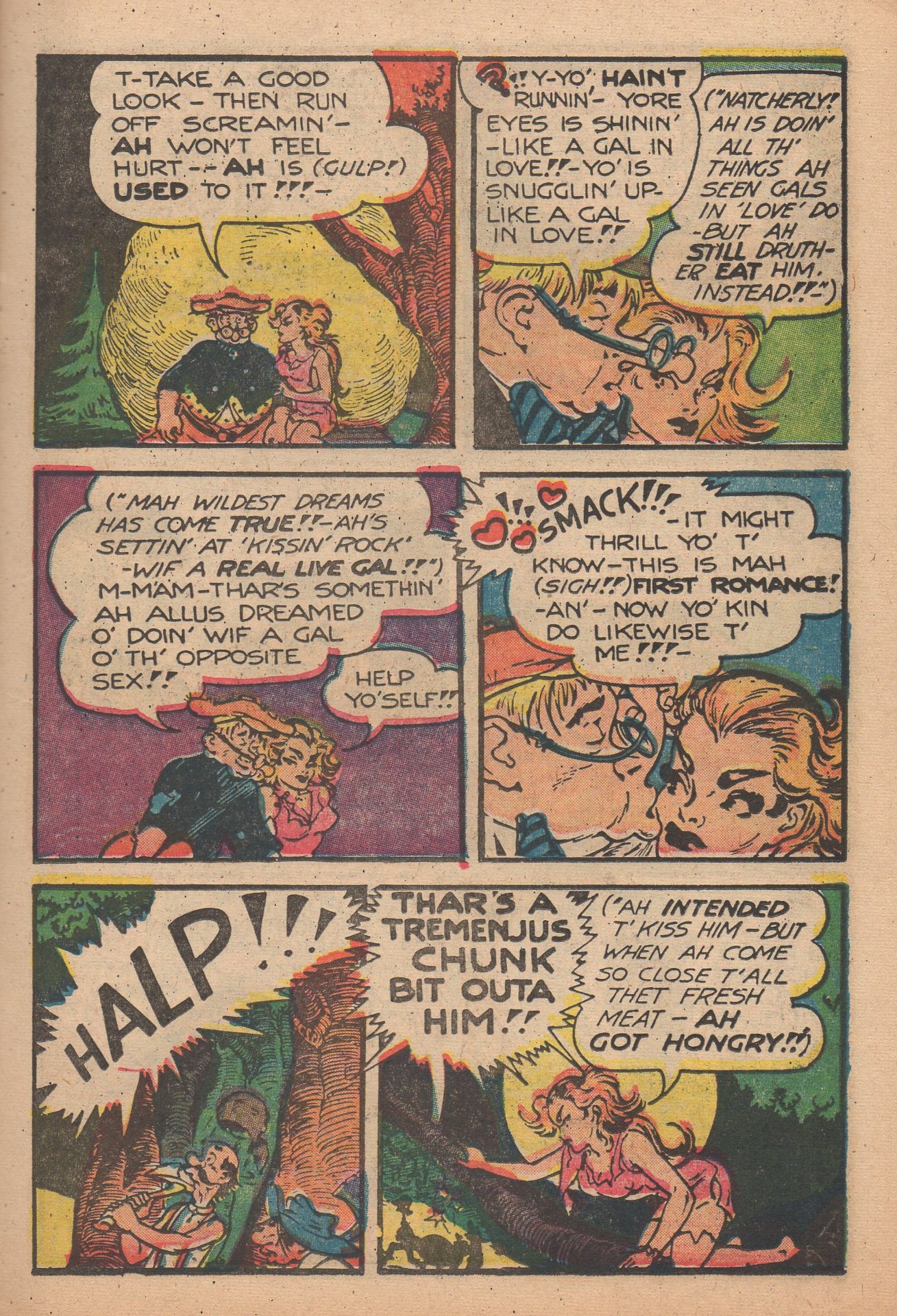 Read online Al Capp's Wolf Gal comic -  Issue #2 - 13