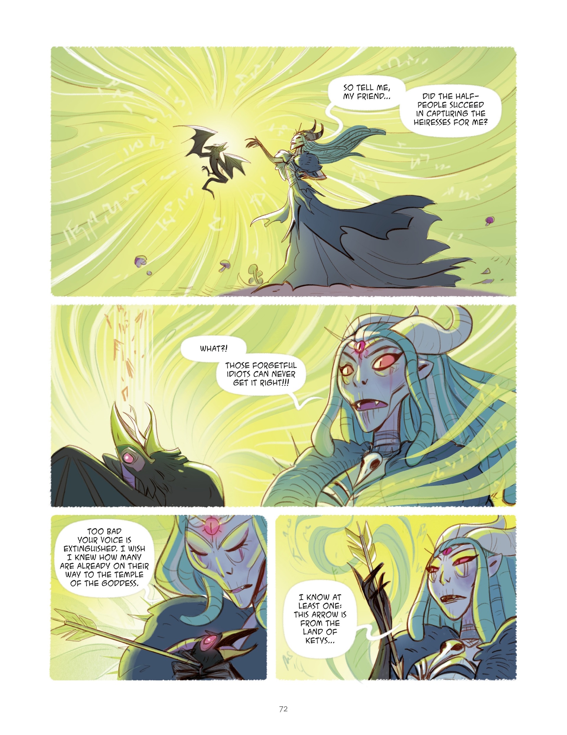 Read online The Unicorn Legacy: Call of the Goddess comic -  Issue # TPB - 71