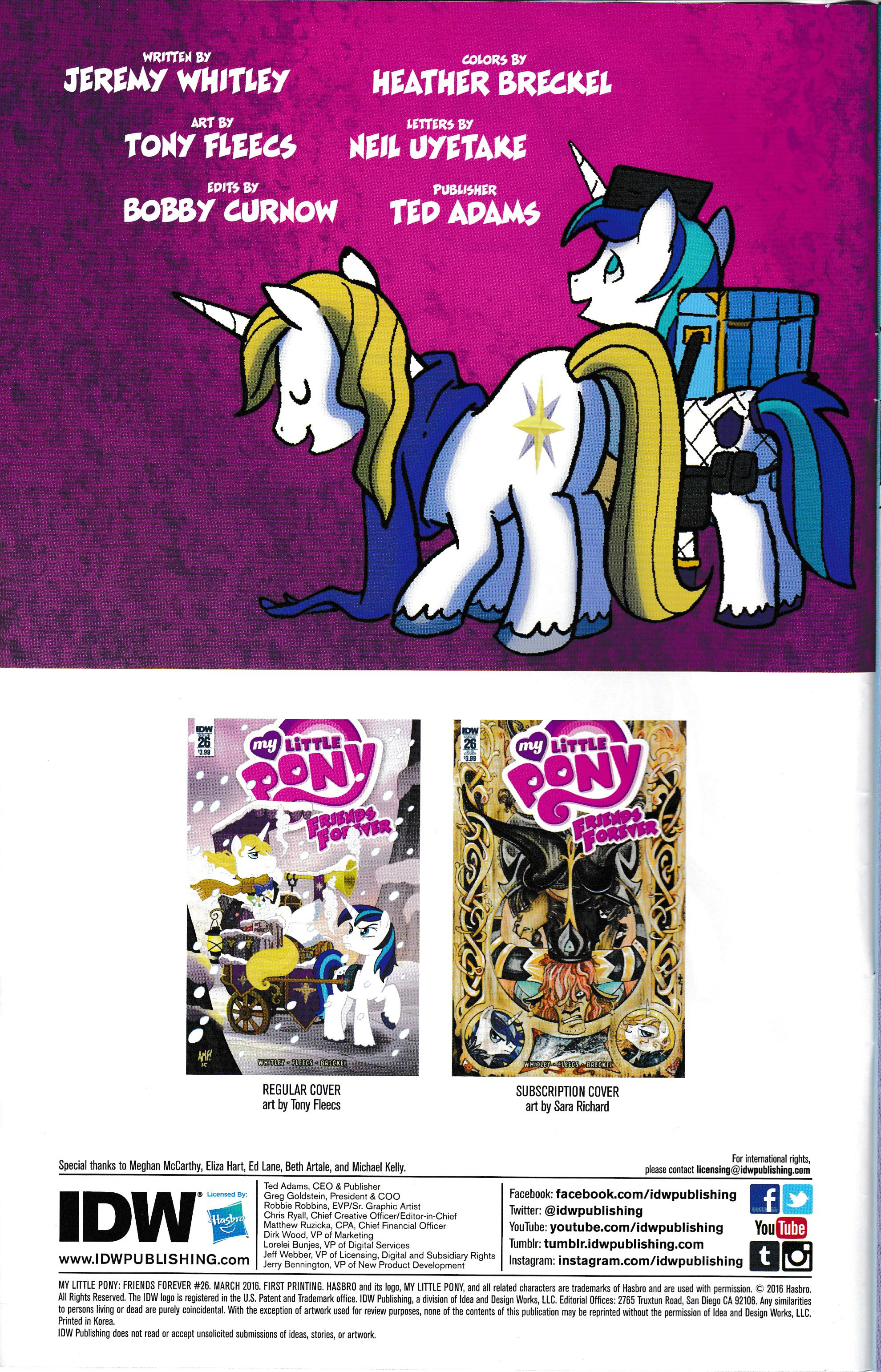 Read online My Little Pony: Friends Forever comic -  Issue #26 - 2