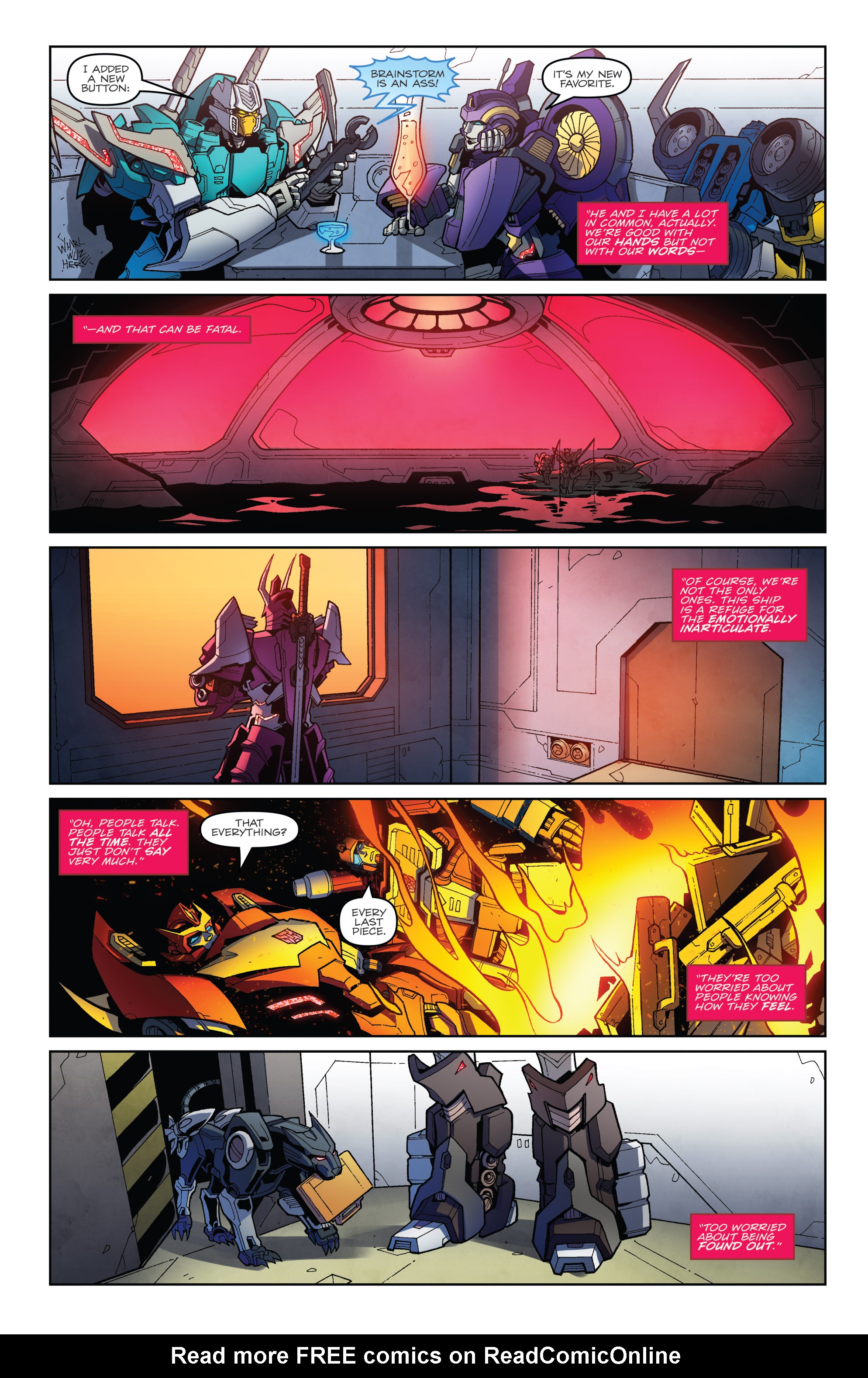 Read online The Transformers: More Than Meets The Eye comic -  Issue #40 - 22