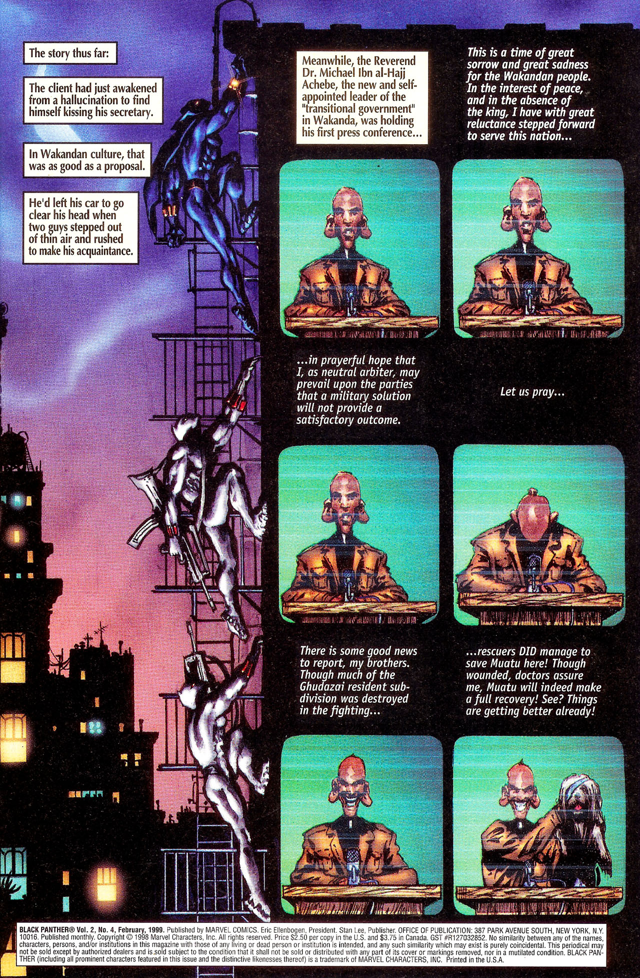 Read online Black Panther (1998) comic -  Issue #4 - 2