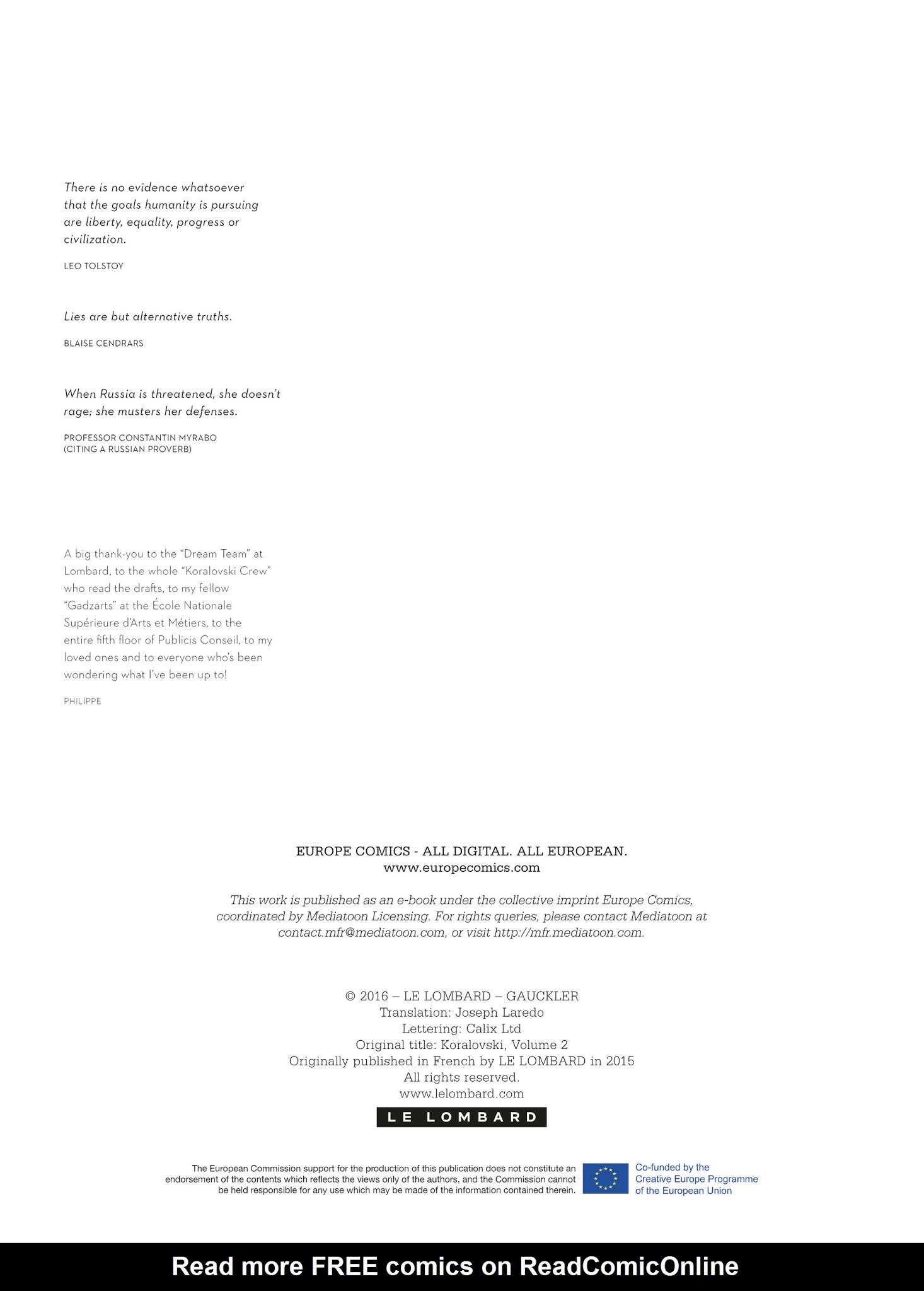 Read online Koralovski comic -  Issue #2 - 49