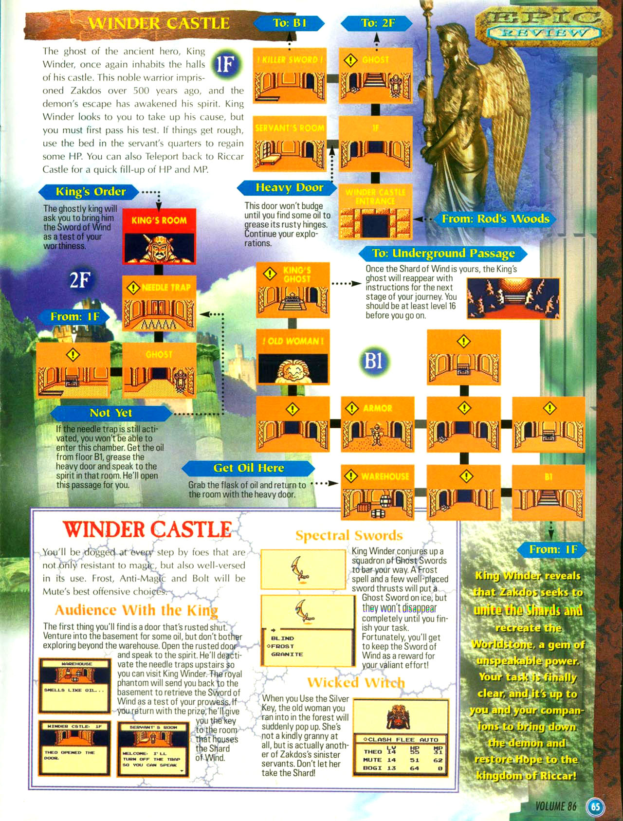 Read online Nintendo Power comic -  Issue #86 - 68