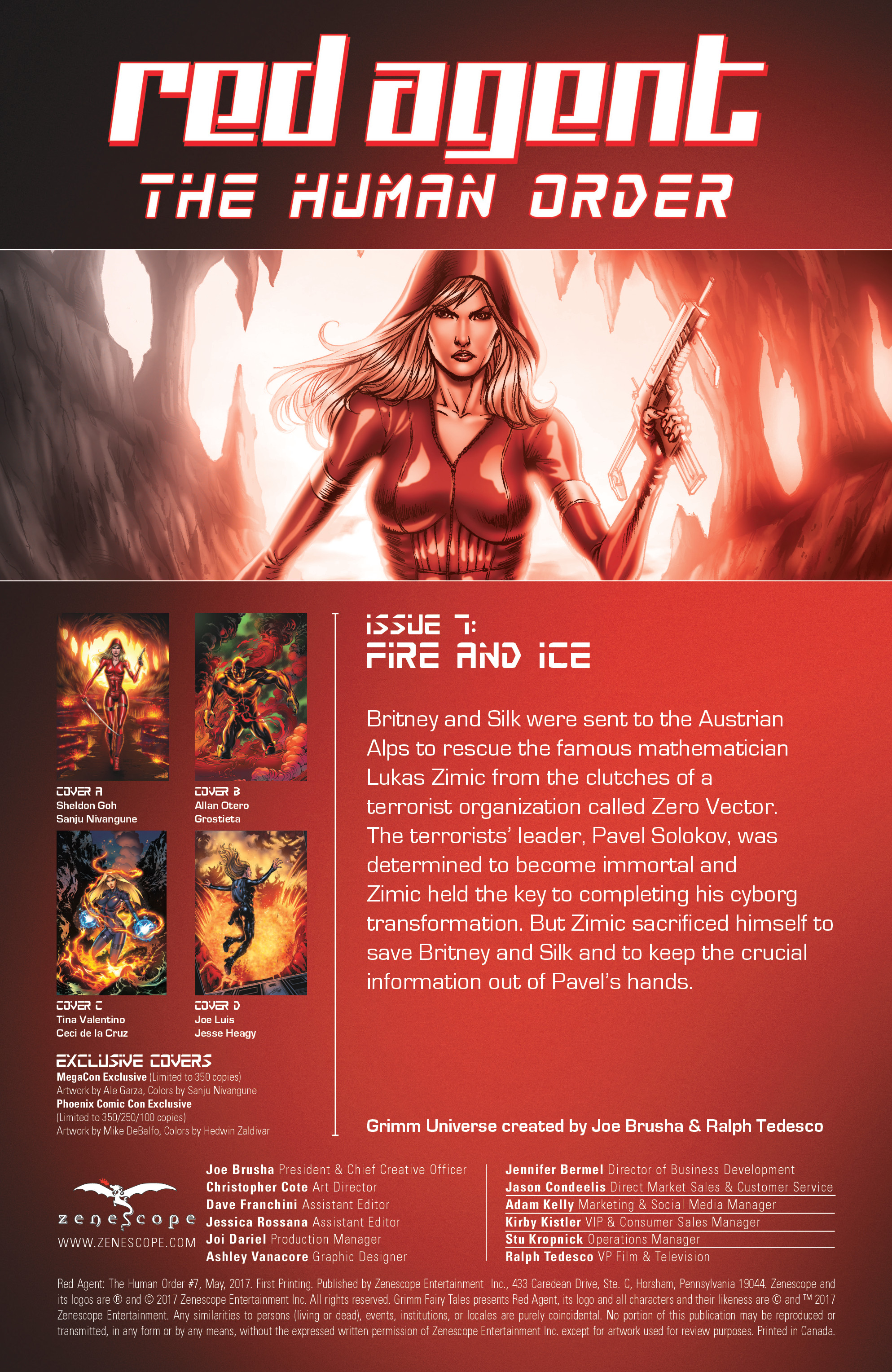 Read online Grimm Fairy Tales presents Red Agent: The Human Order comic -  Issue #7 - 2