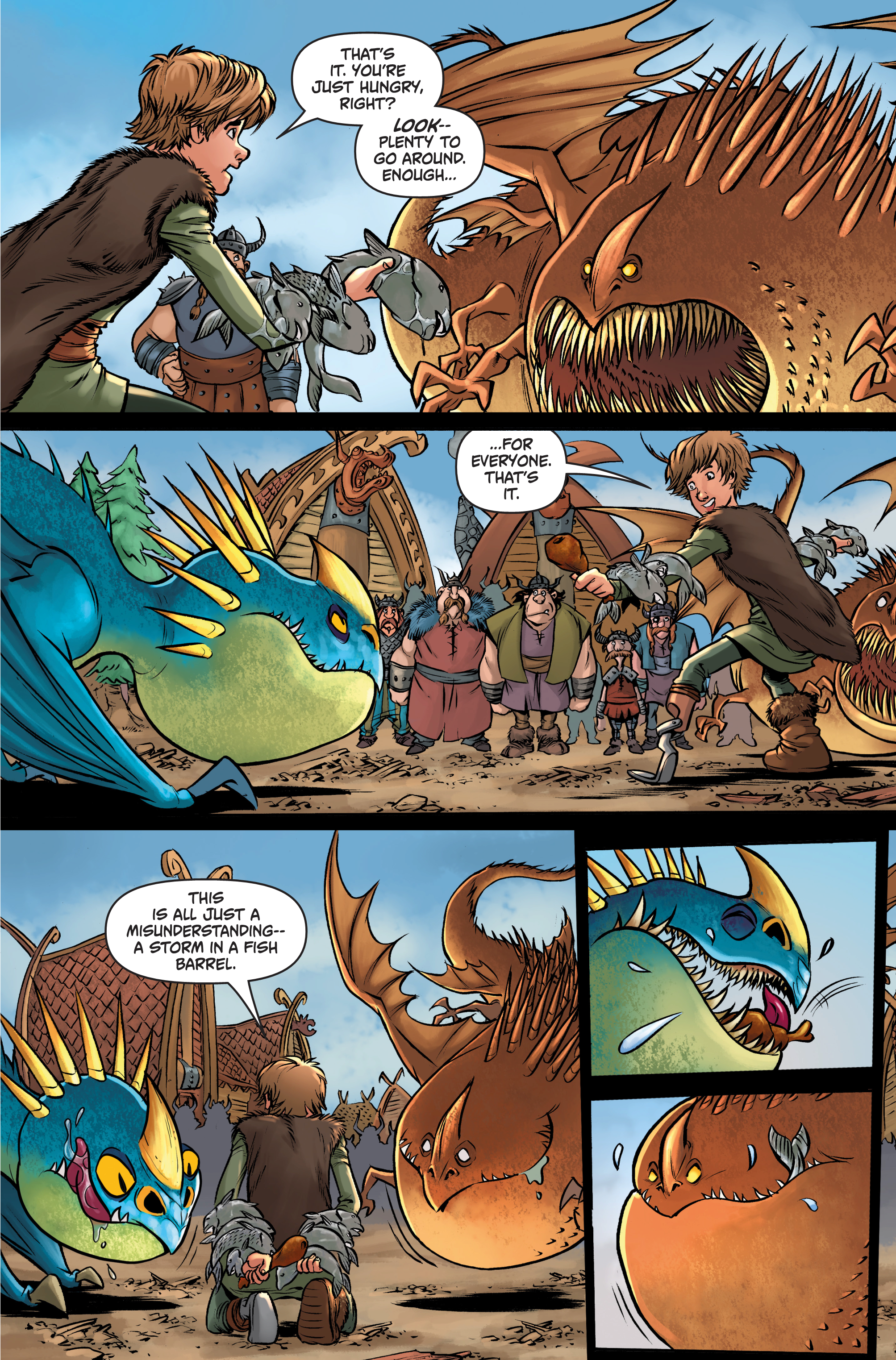 Read online DreamWorks Dragons: Riders of Berk comic -  Issue # _TPB - 77