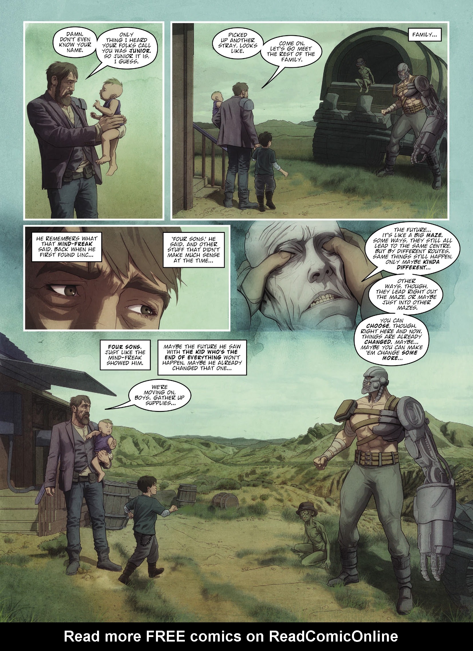 Read online Judge Dredd Megazine (Vol. 5) comic -  Issue #438 - 31