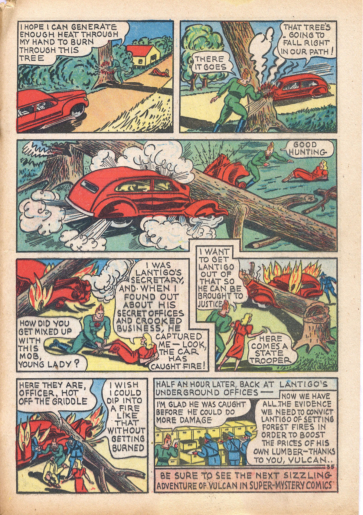 Read online Super-Mystery Comics comic -  Issue #4 - 37