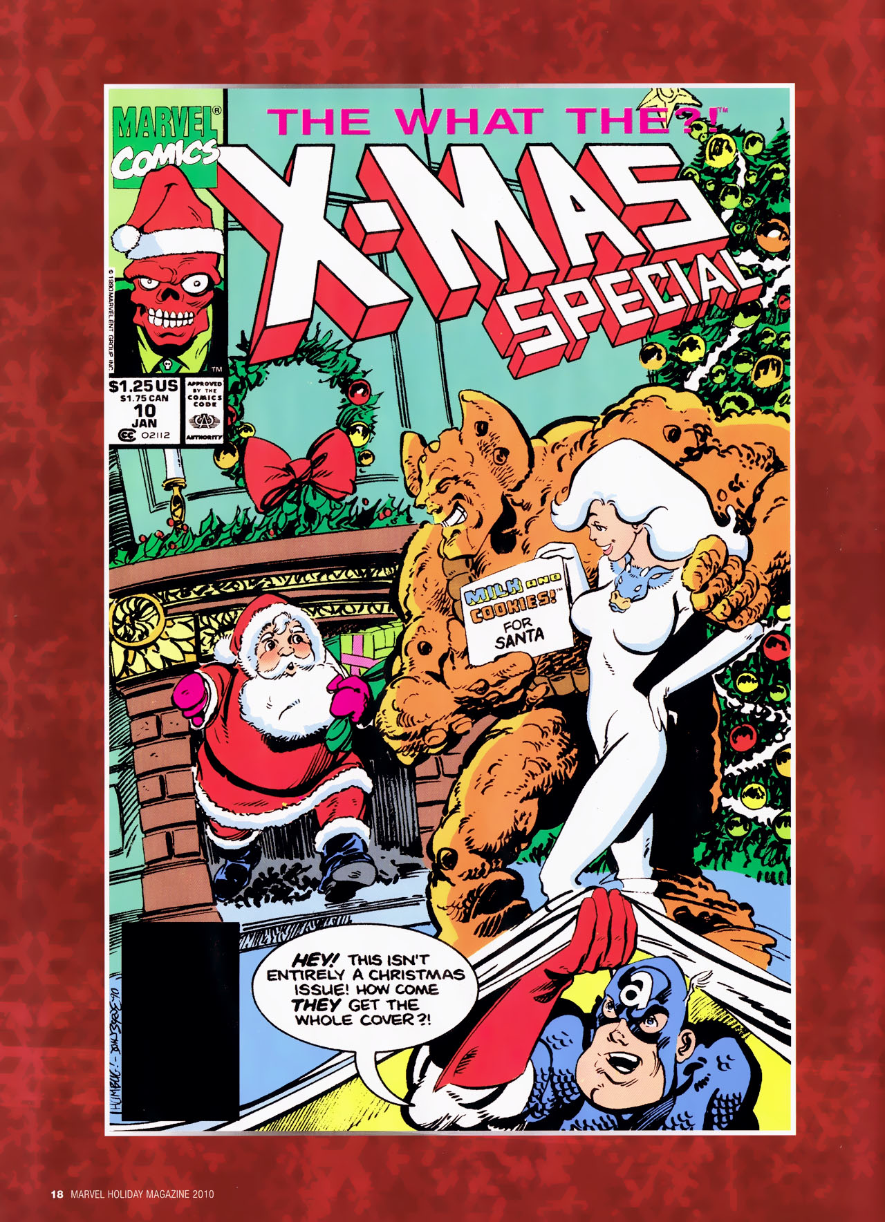 Read online Marvel Holiday Magazine 2010 comic -  Issue #1 - 22