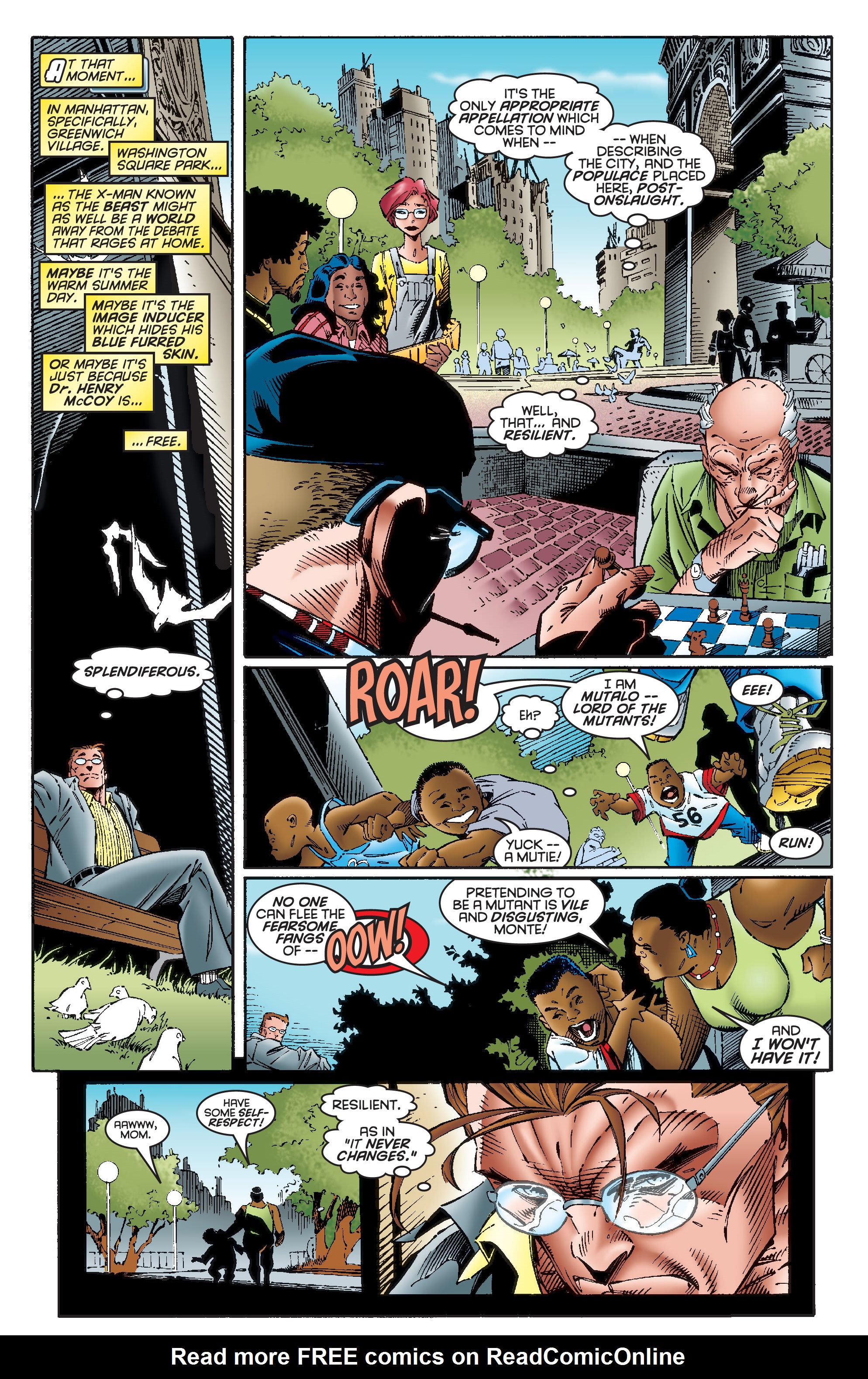 Read online X-Men Milestones: Onslaught comic -  Issue # TPB (Part 5) - 8